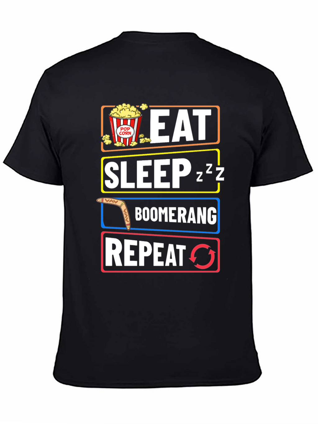 Eat Sleep Boomerang Repeat T-Shirt