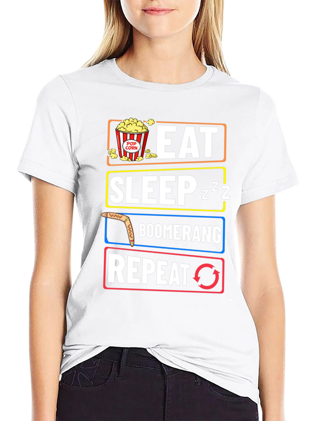 Eat Sleep Boomerang Repeat T-Shirt