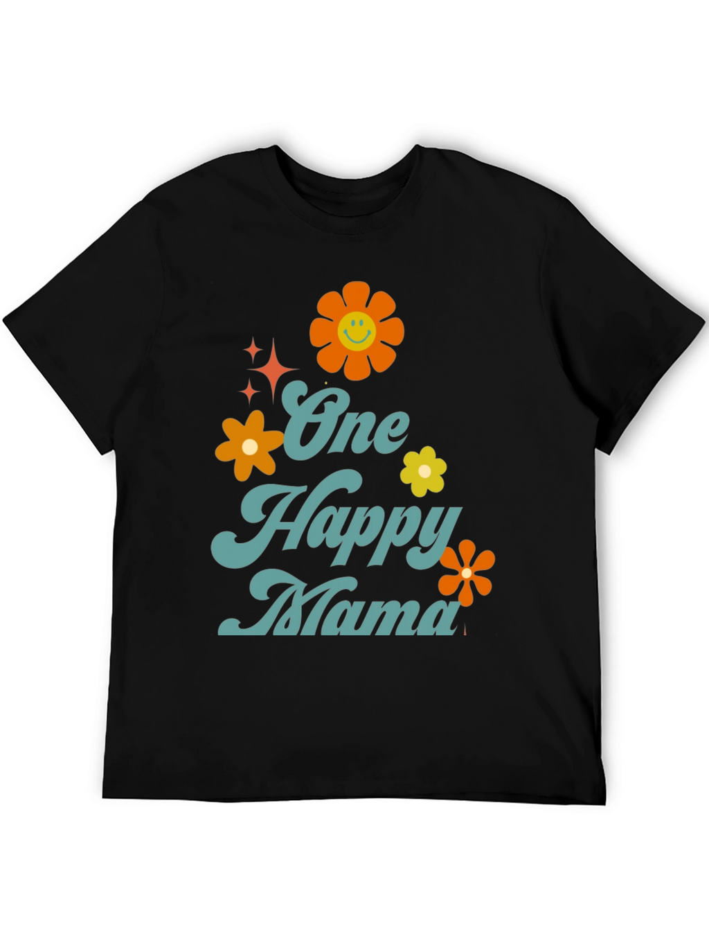 One Happy Mama Graphic T-Shirt