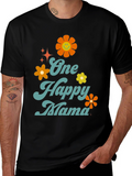 One Happy Mama Graphic T-Shirt