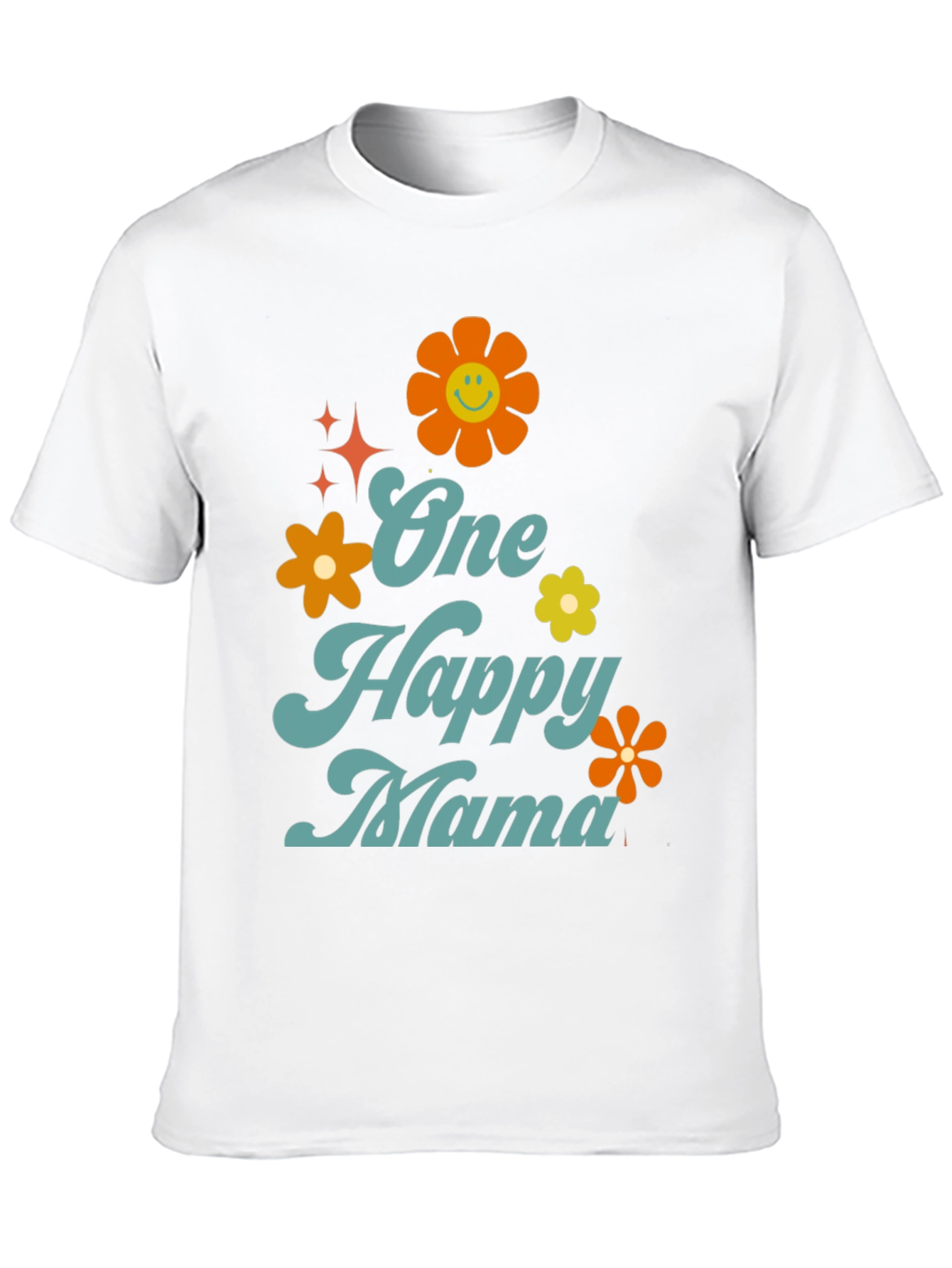 One Happy Mama Graphic T-Shirt