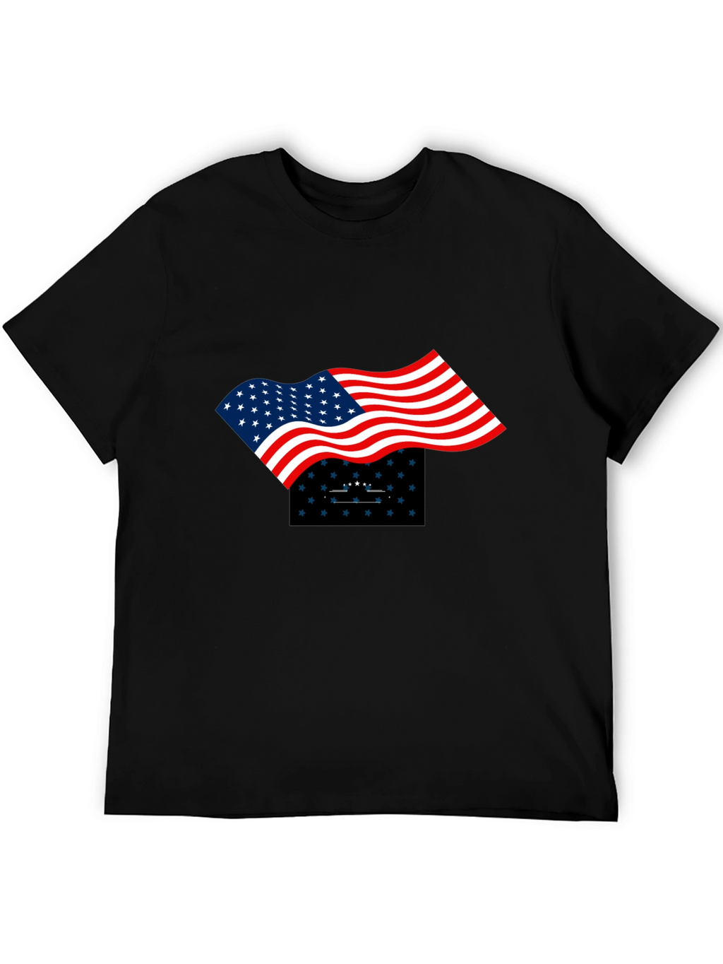 Patriotic Flag Graphic Tee