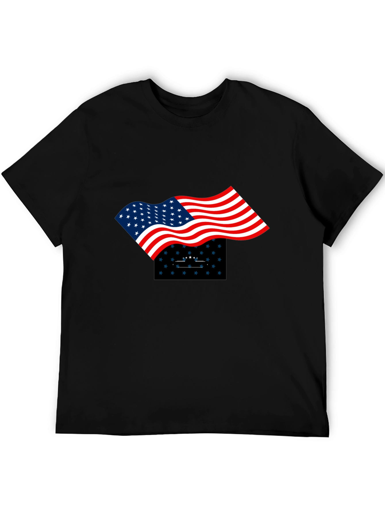 Patriotic Flag Graphic Tee