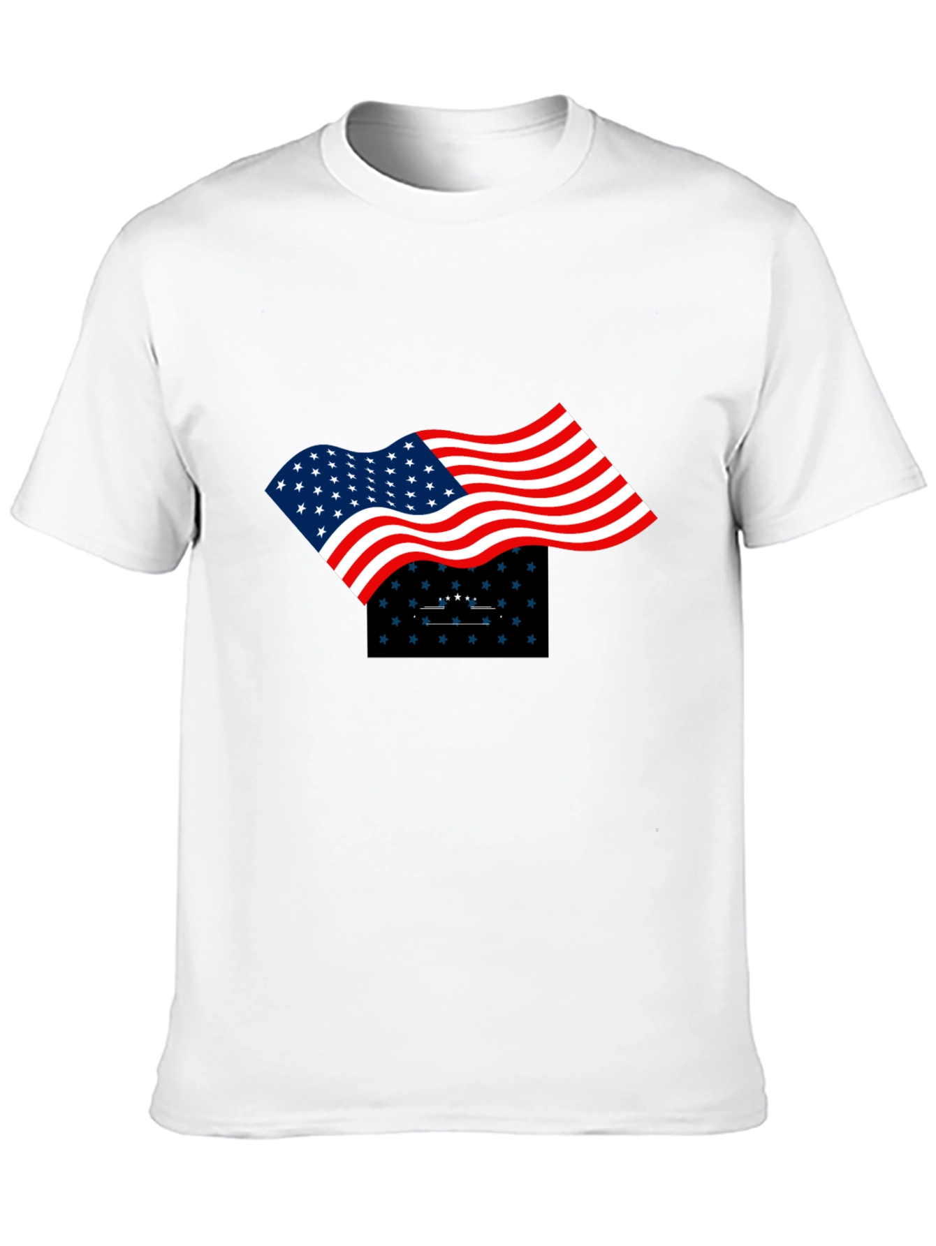 Patriotic Flag Graphic Tee
