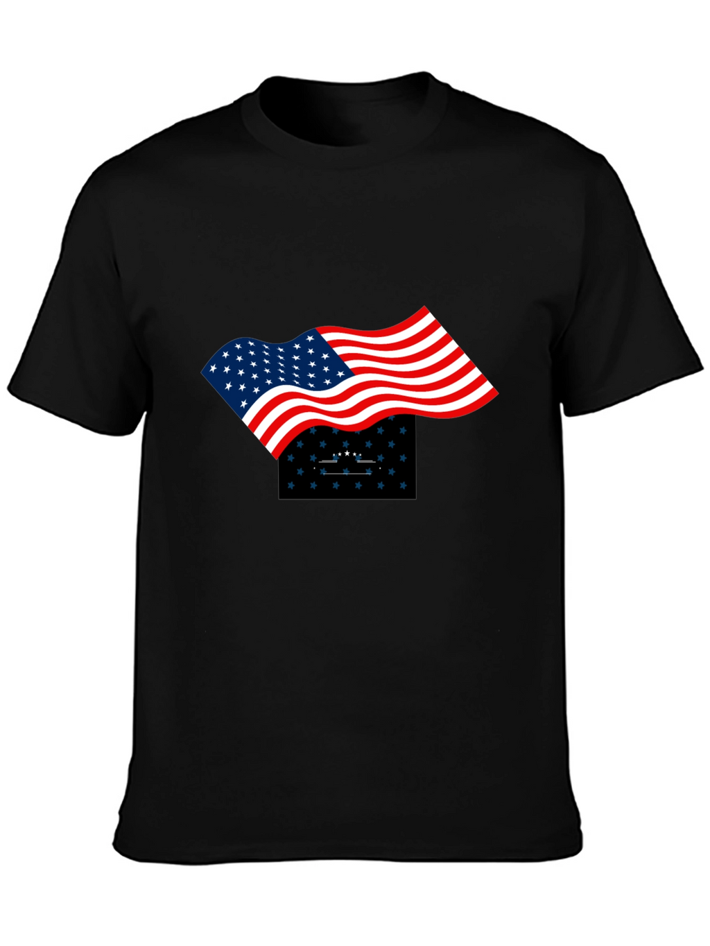 Patriotic Flag Graphic Tee