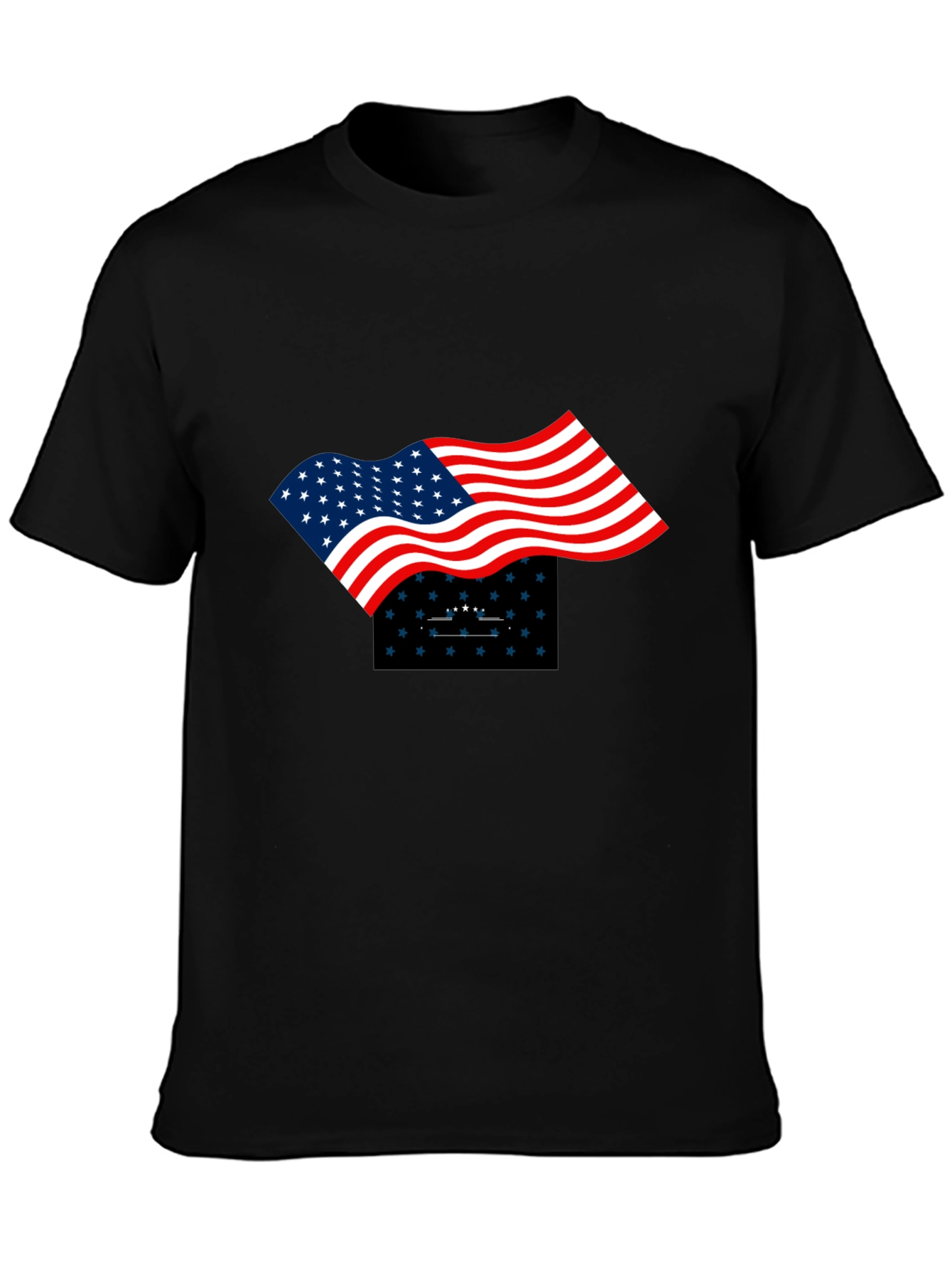 Patriotic Flag Graphic Tee