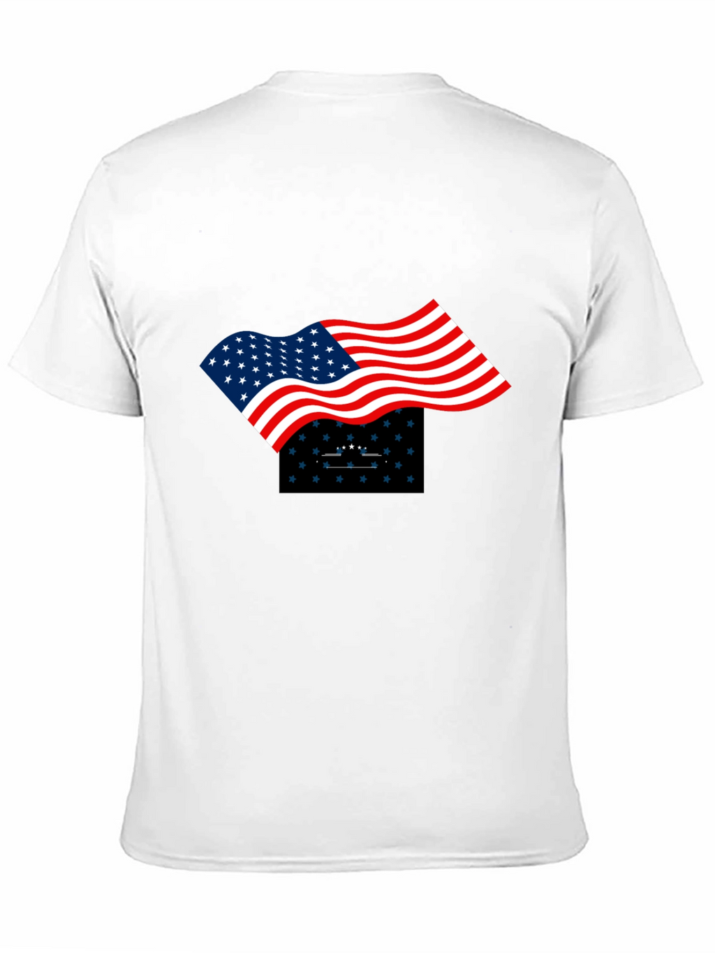 Patriotic Flag Graphic Tee