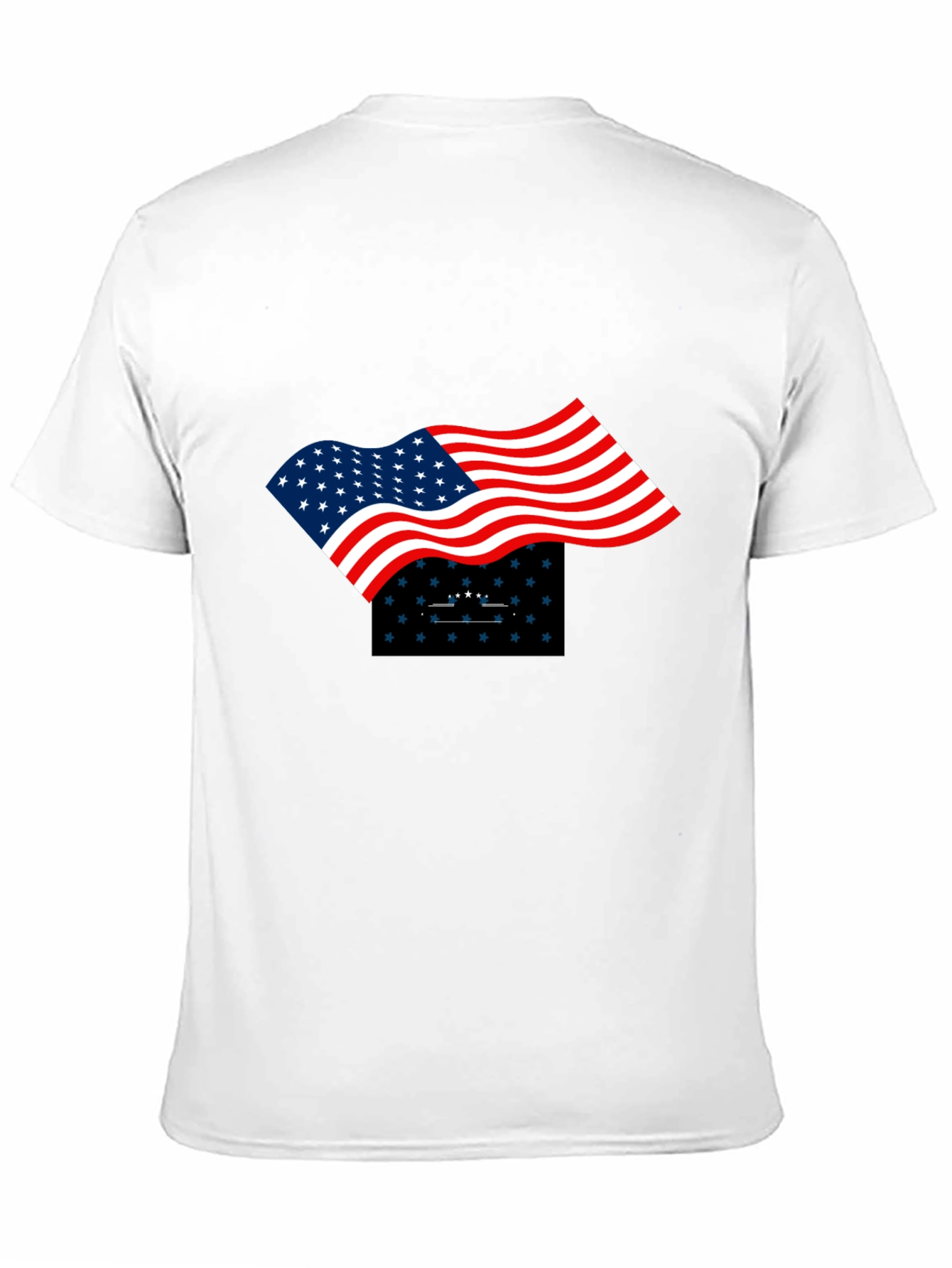 Patriotic Flag Graphic Tee