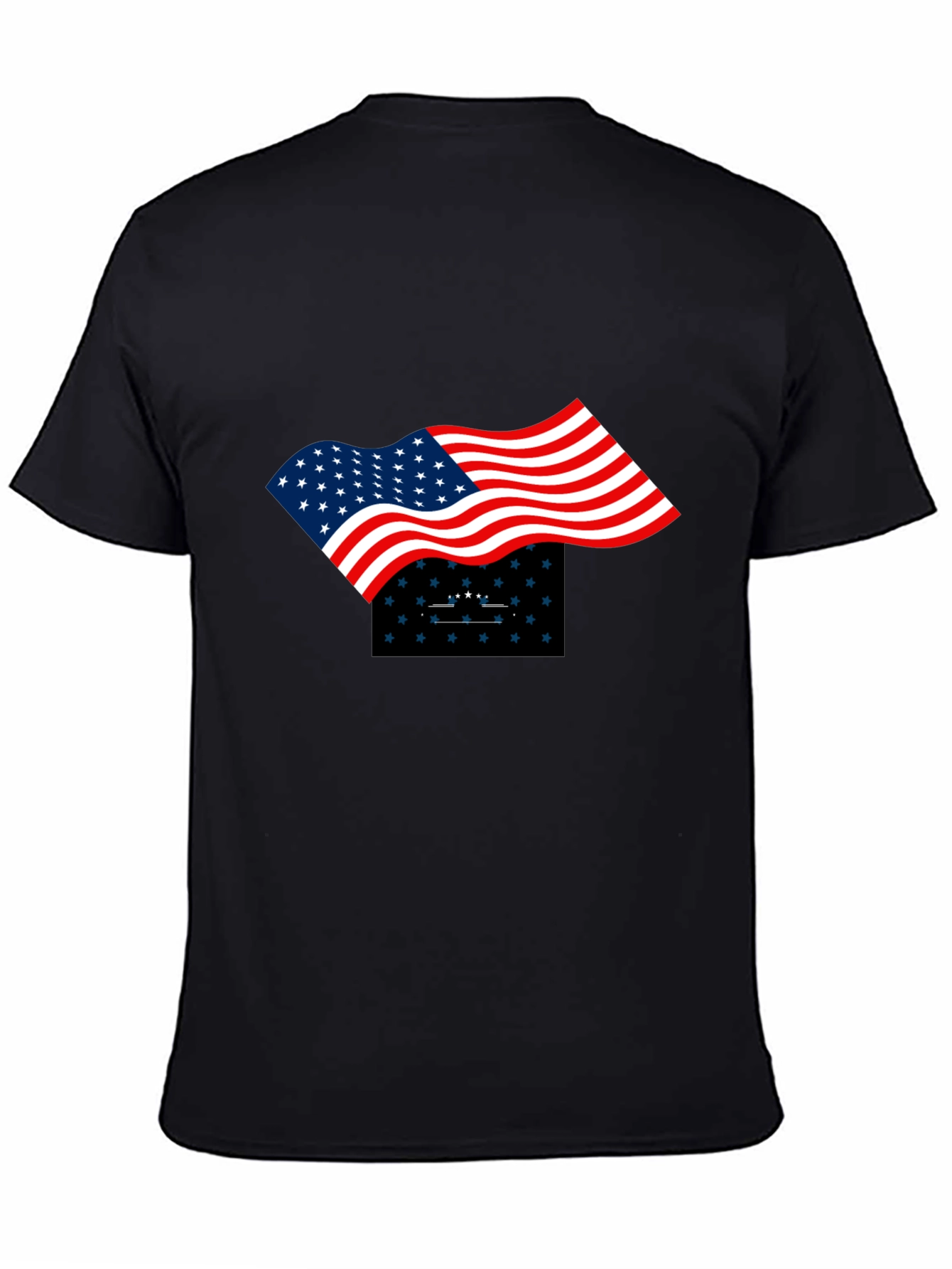 Patriotic Flag Graphic Tee