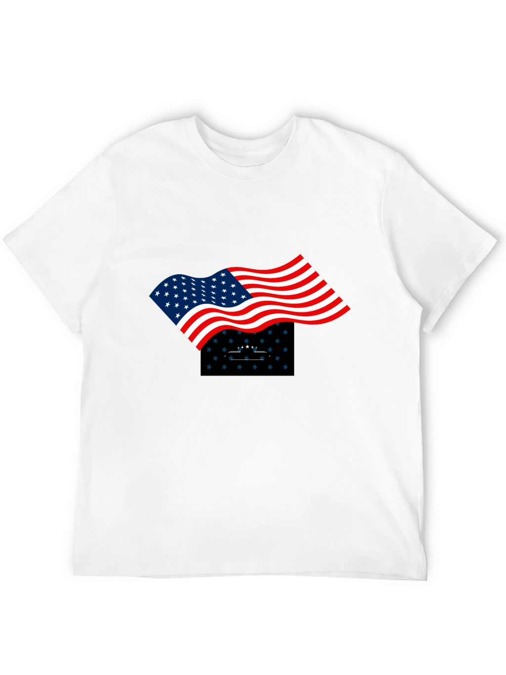 Patriotic Flag Graphic Tee