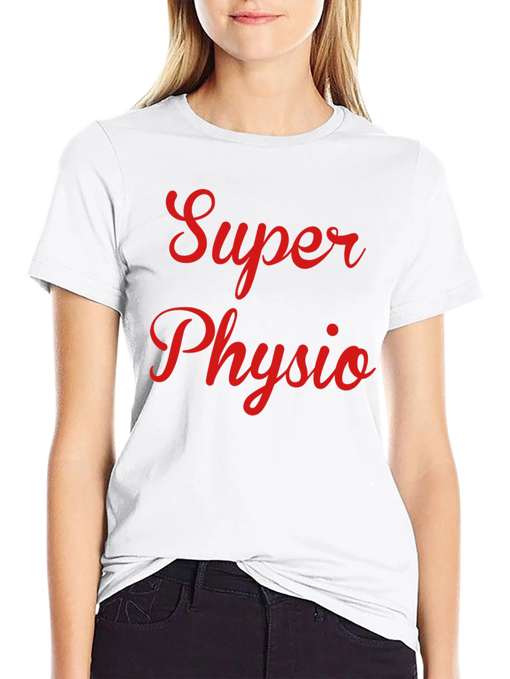 Super Physio T-Shirt - Black Cotton