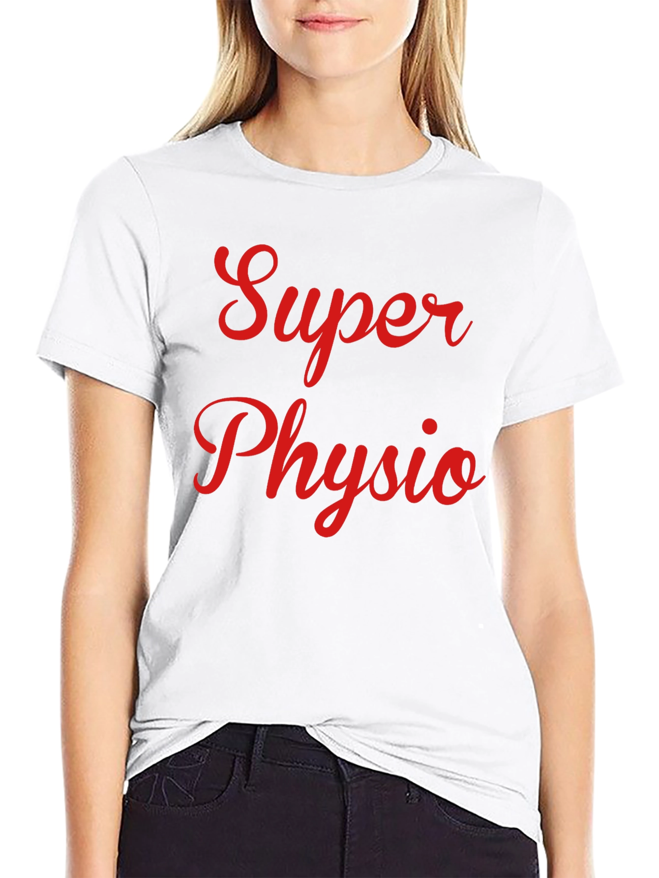 Super Physio T-Shirt - Black Cotton