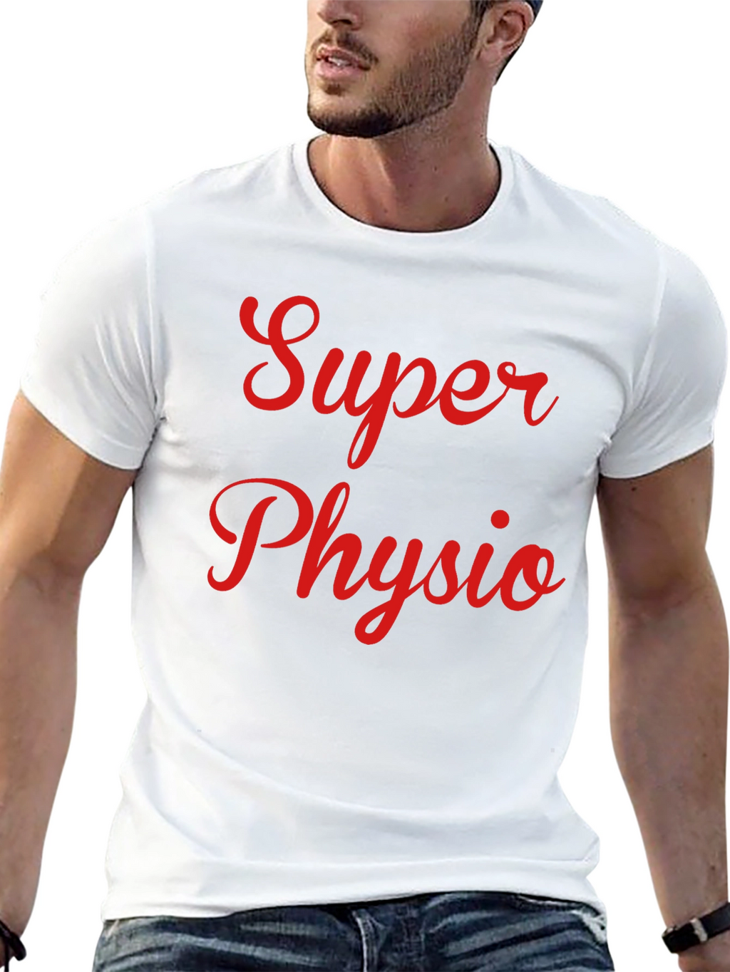 Super Physio T-Shirt - Black Cotton