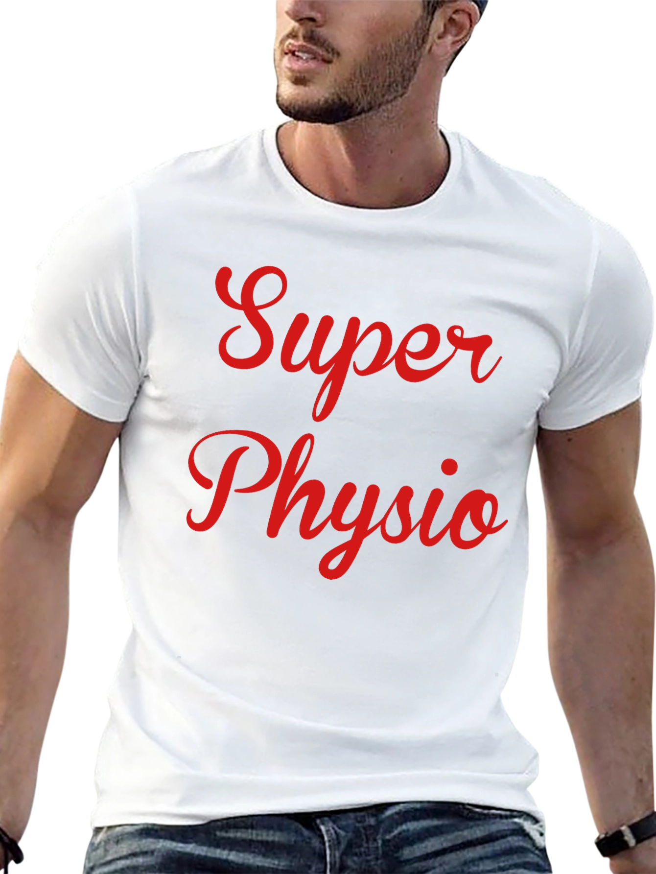 Super Physio T-Shirt - Black Cotton