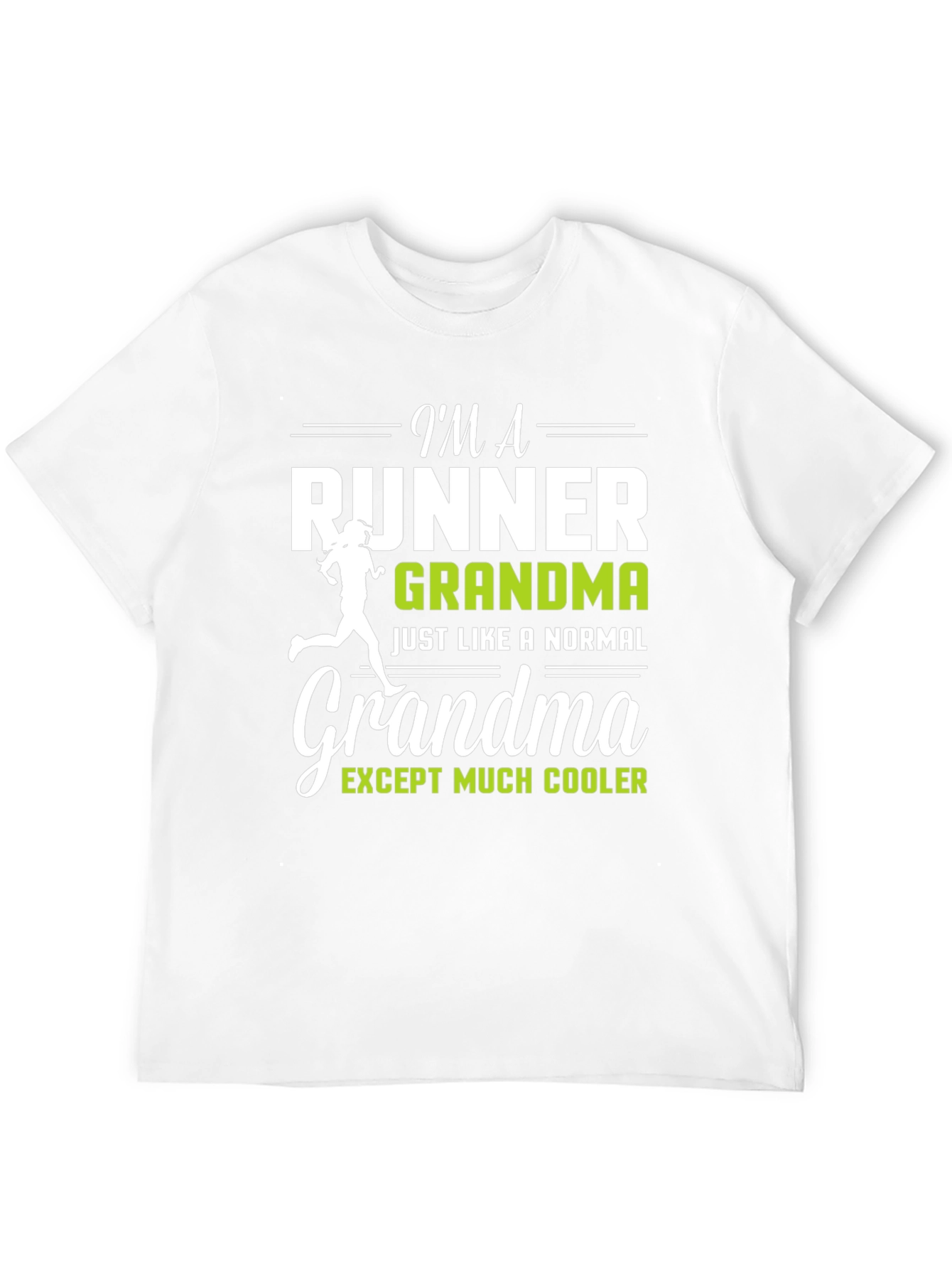 Runner Grandma Graphic T-Shirt - Funny Running Gift