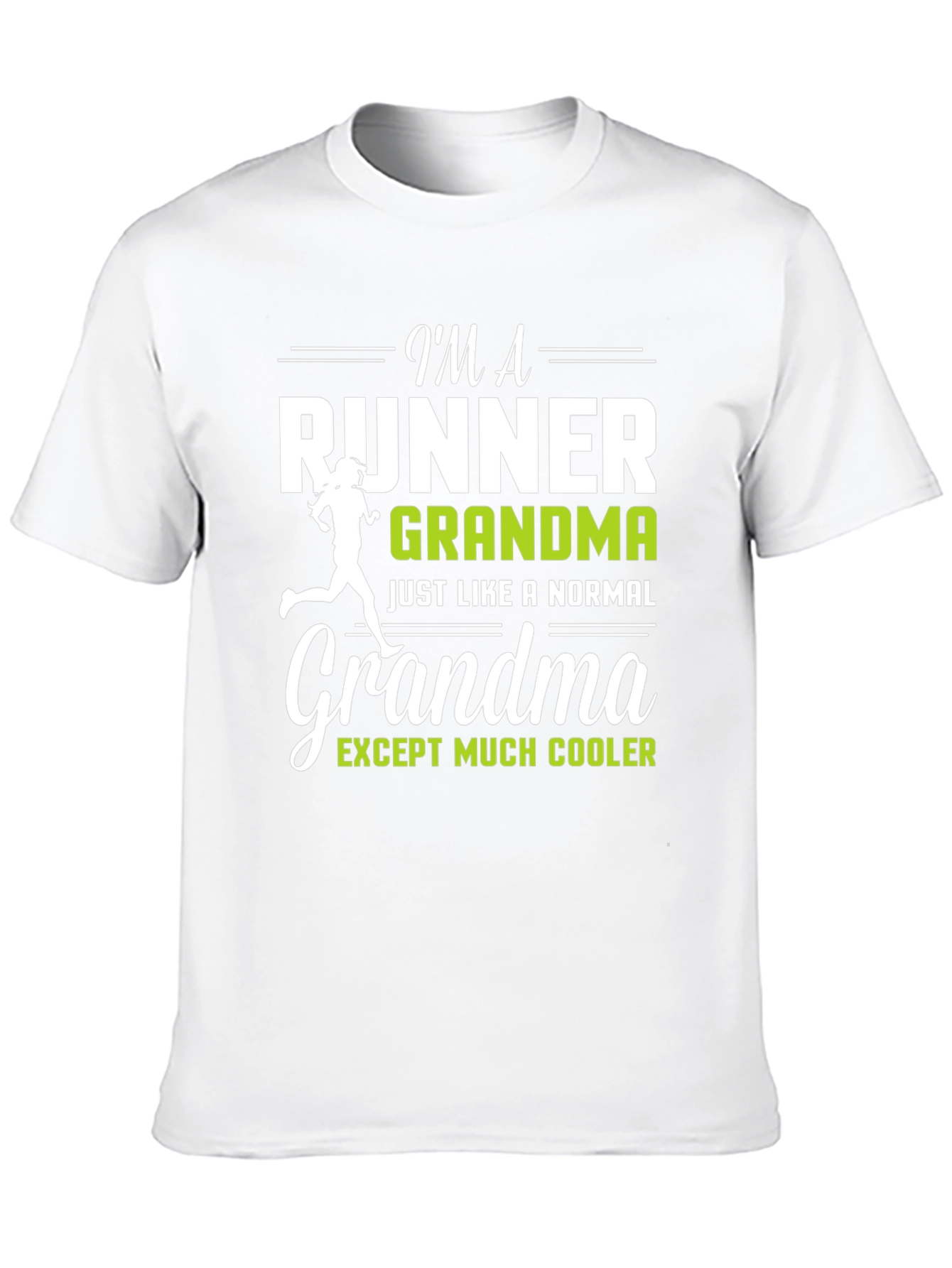 Runner Grandma Graphic T-Shirt - Funny Running Gift