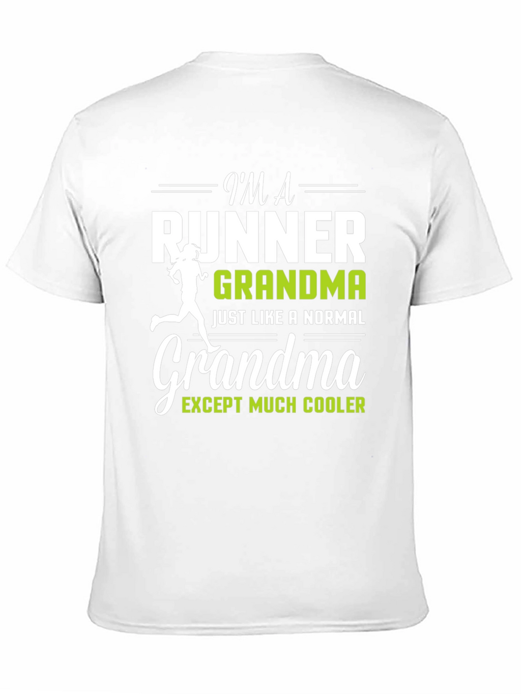 Runner Grandma Graphic T-Shirt - Funny Running Gift