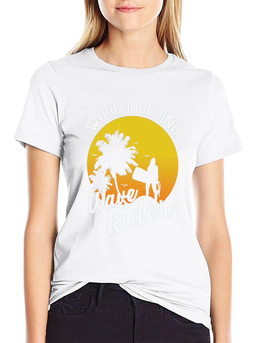 Wakeboarding Wave Rider Graphic Tee