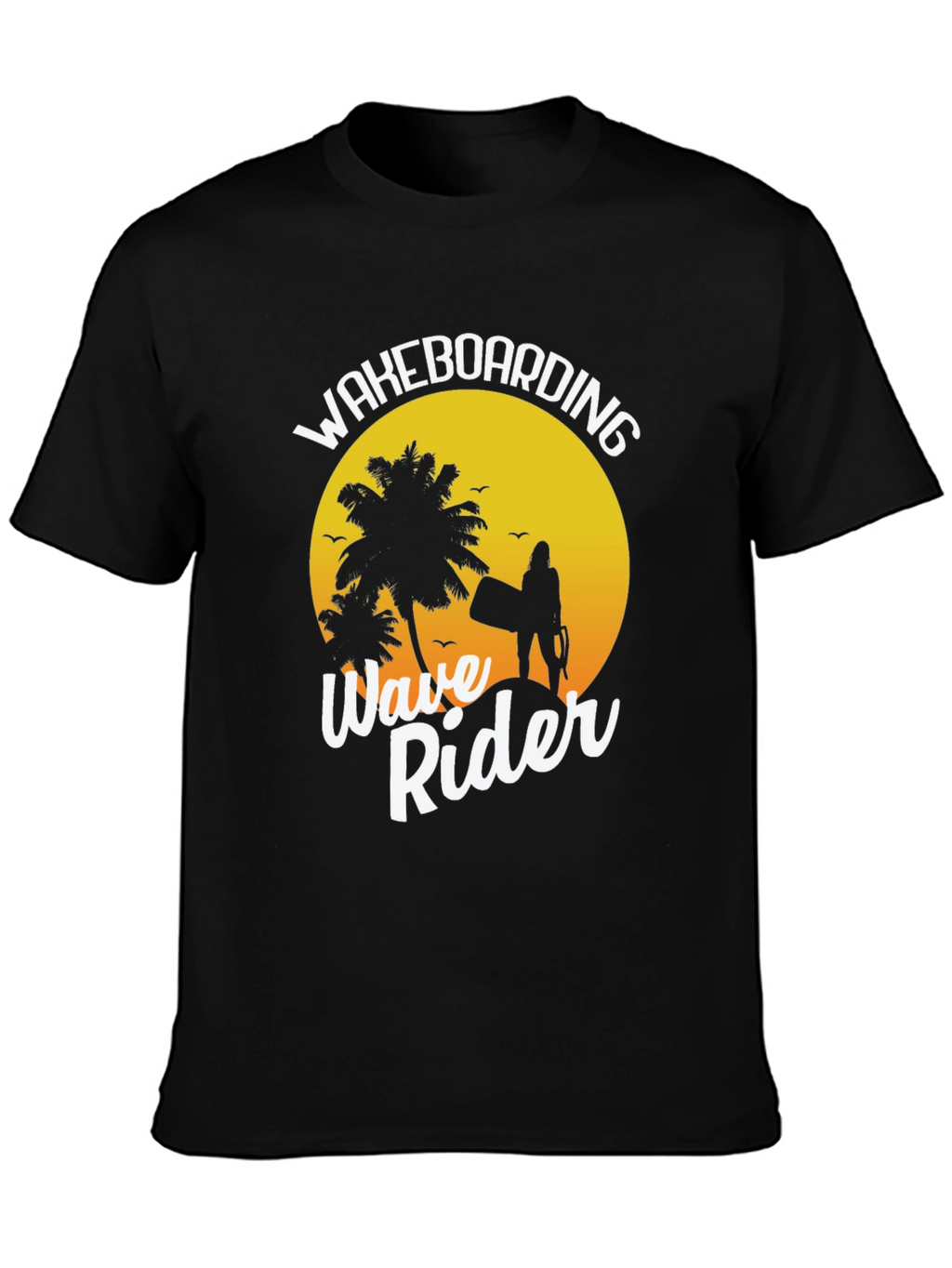 Wakeboarding Wave Rider Graphic Tee