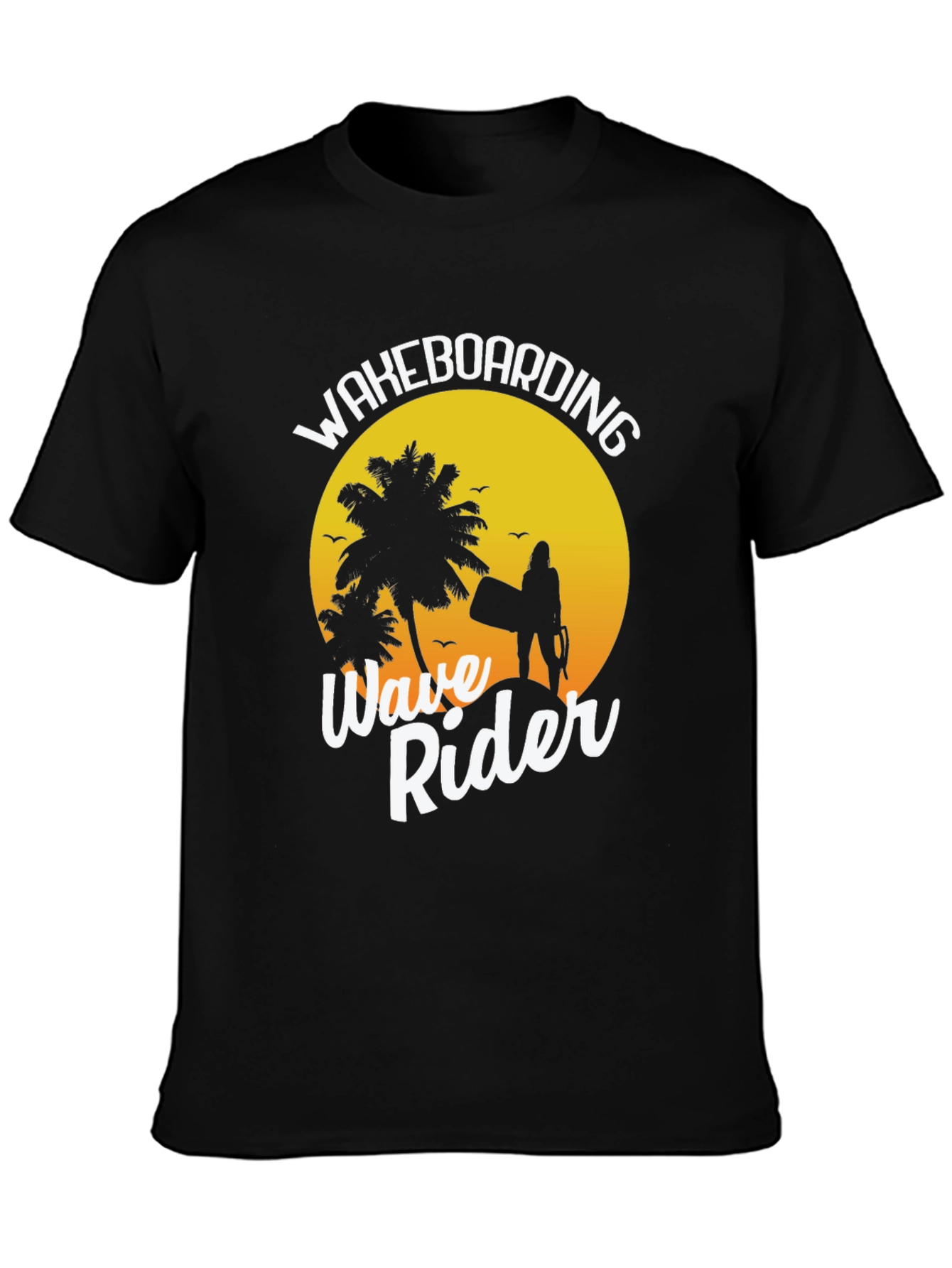 Wakeboarding Wave Rider Graphic Tee
