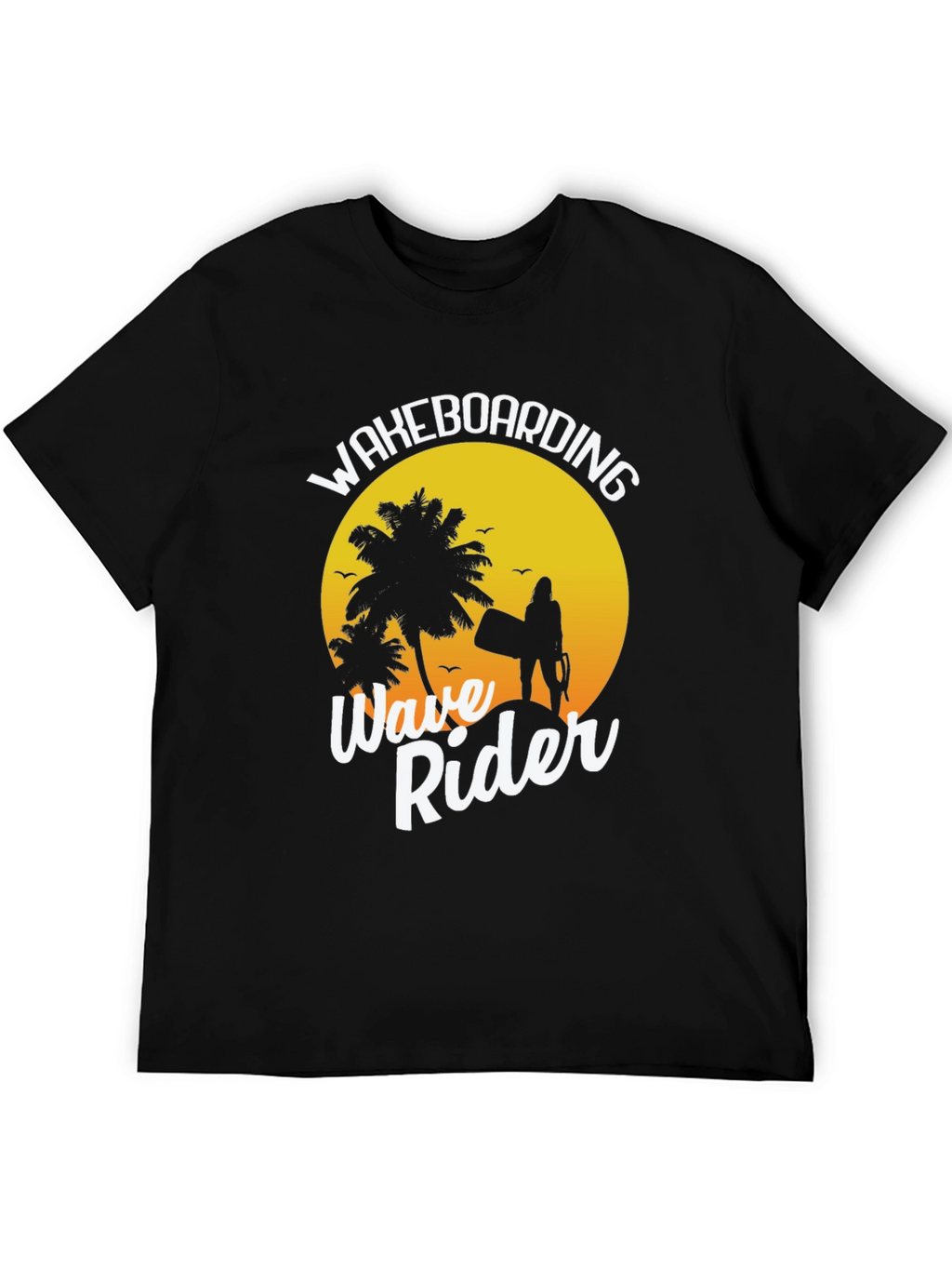 Wakeboarding Wave Rider Graphic Tee