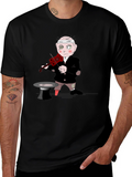 Cartoon Musician T-Shirt