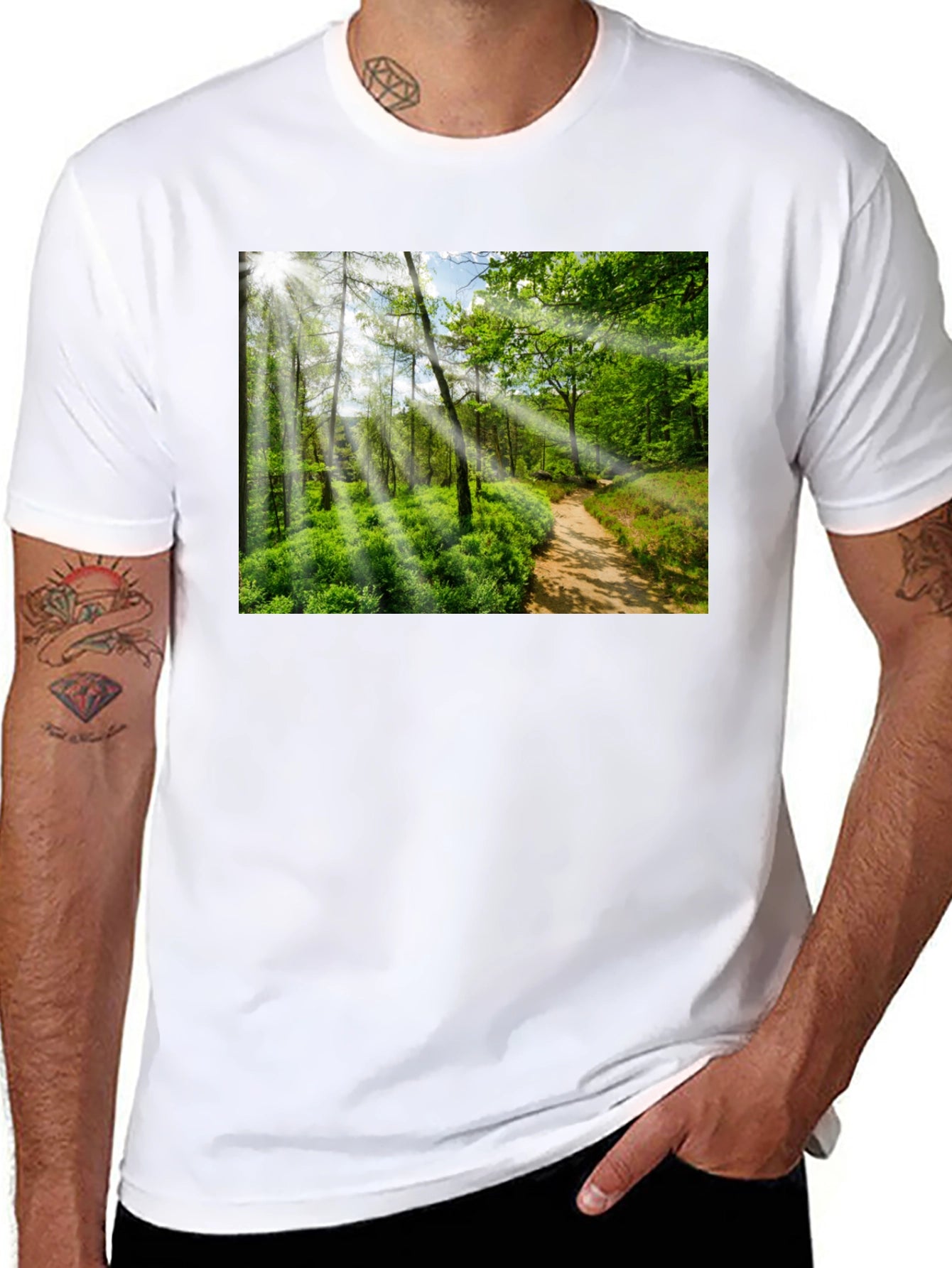 Nature Walk Graphic T-Shirt