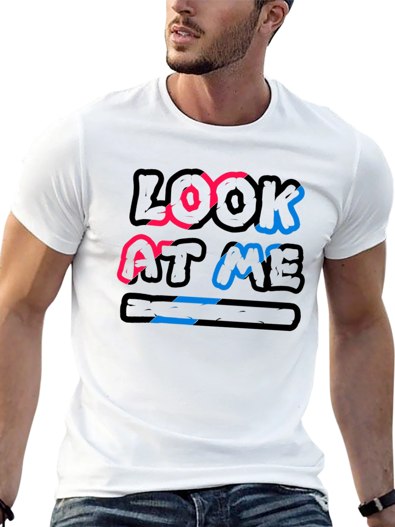 Look At Me Graphic T-Shirt