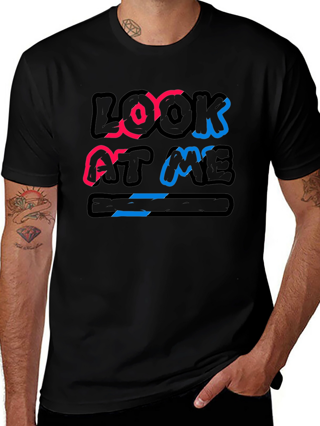 Look At Me Graphic T-Shirt