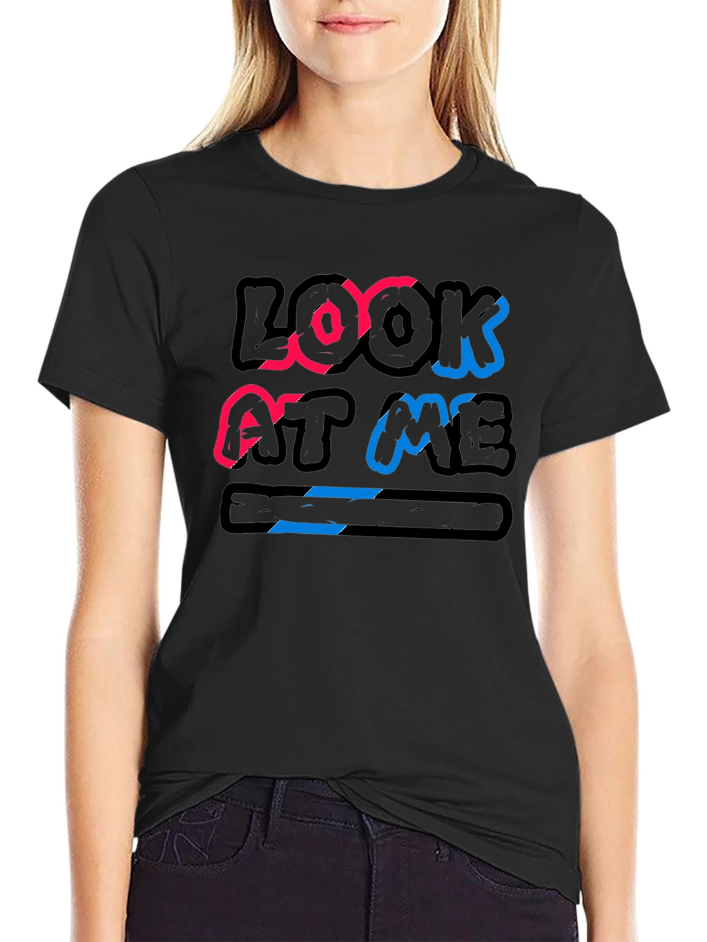 Look At Me Graphic T-Shirt