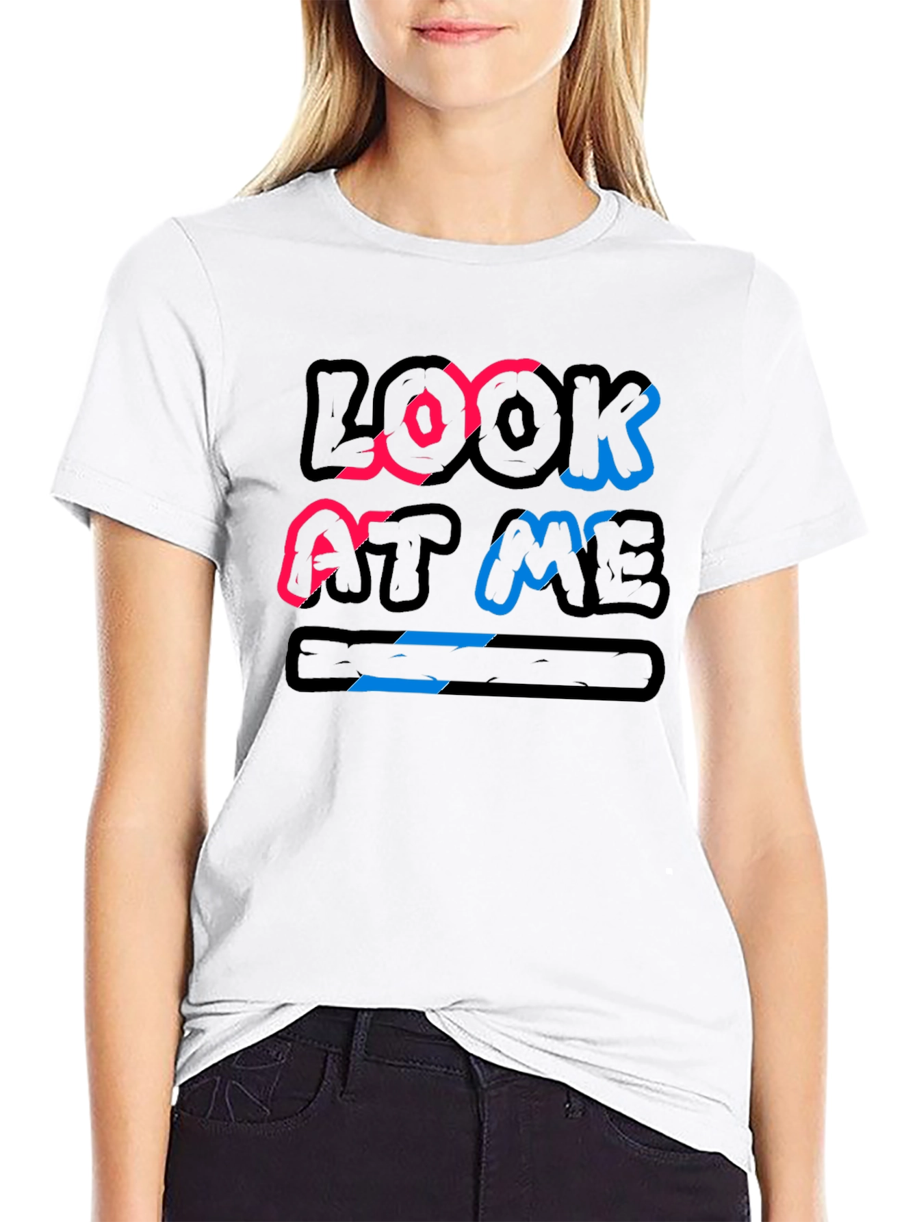 Look At Me Graphic T-Shirt