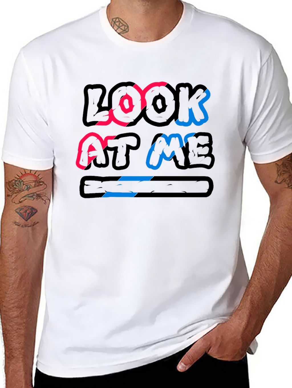 Look At Me Graphic T-Shirt