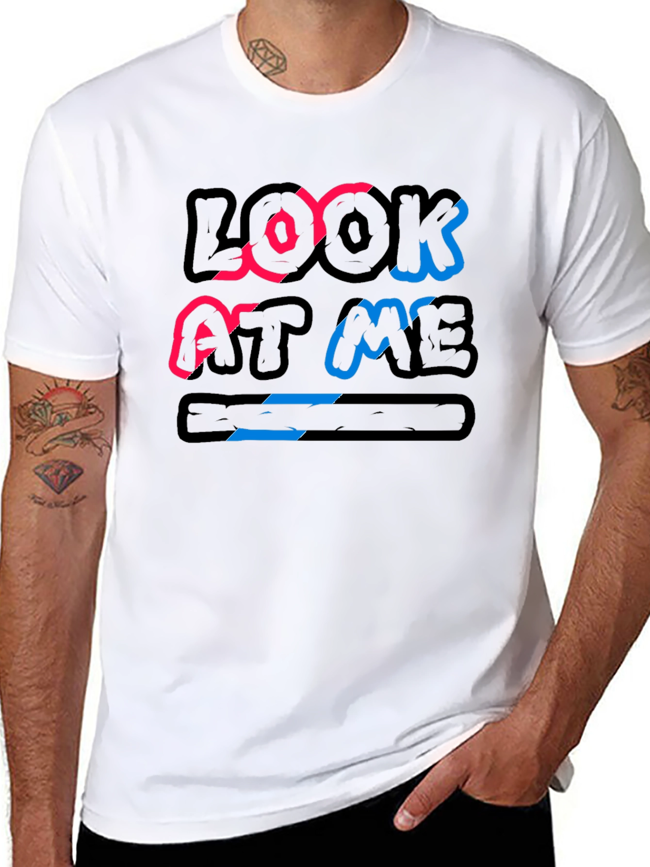 Look At Me Graphic T-Shirt