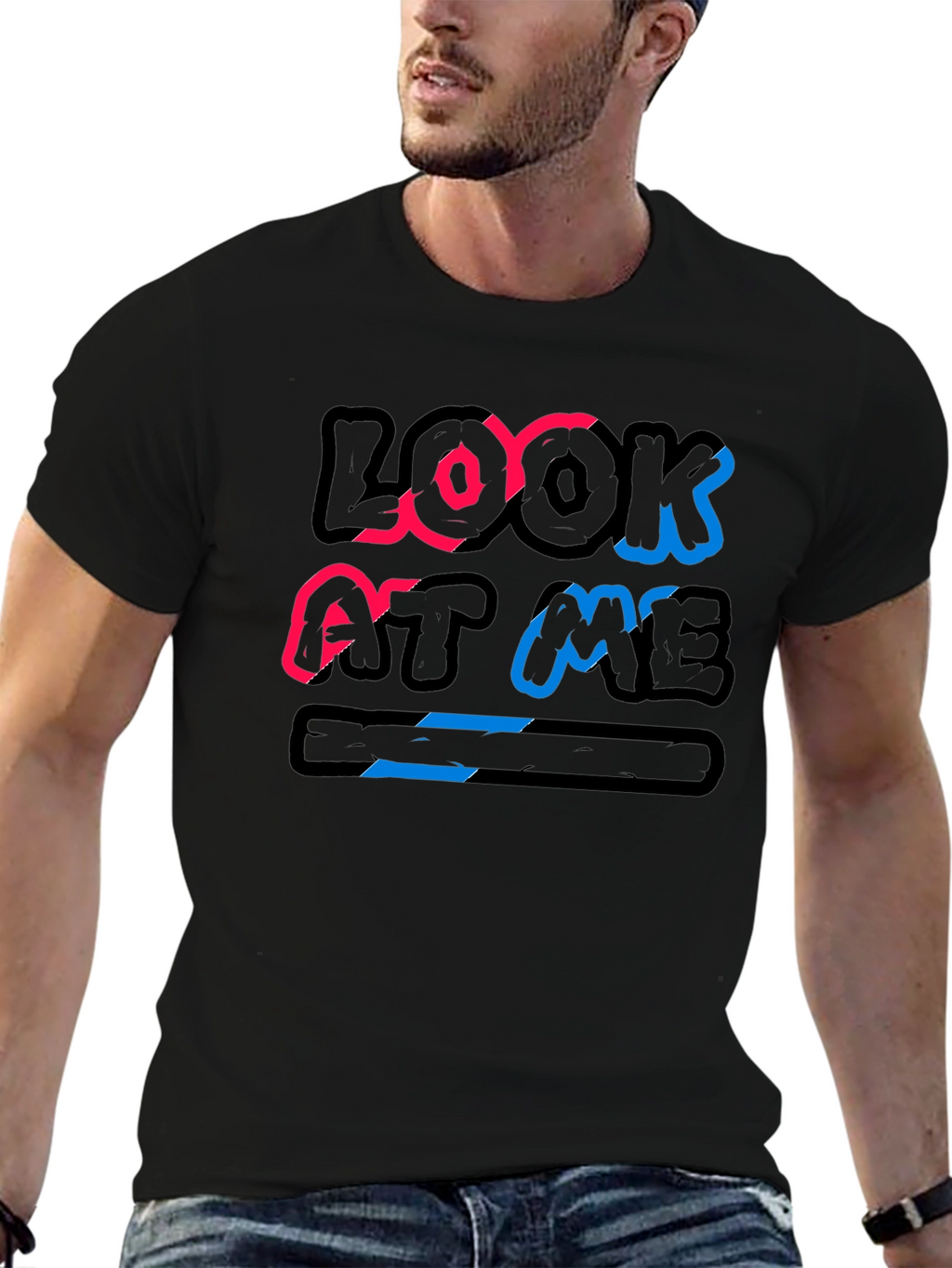 Look At Me Graphic T-Shirt