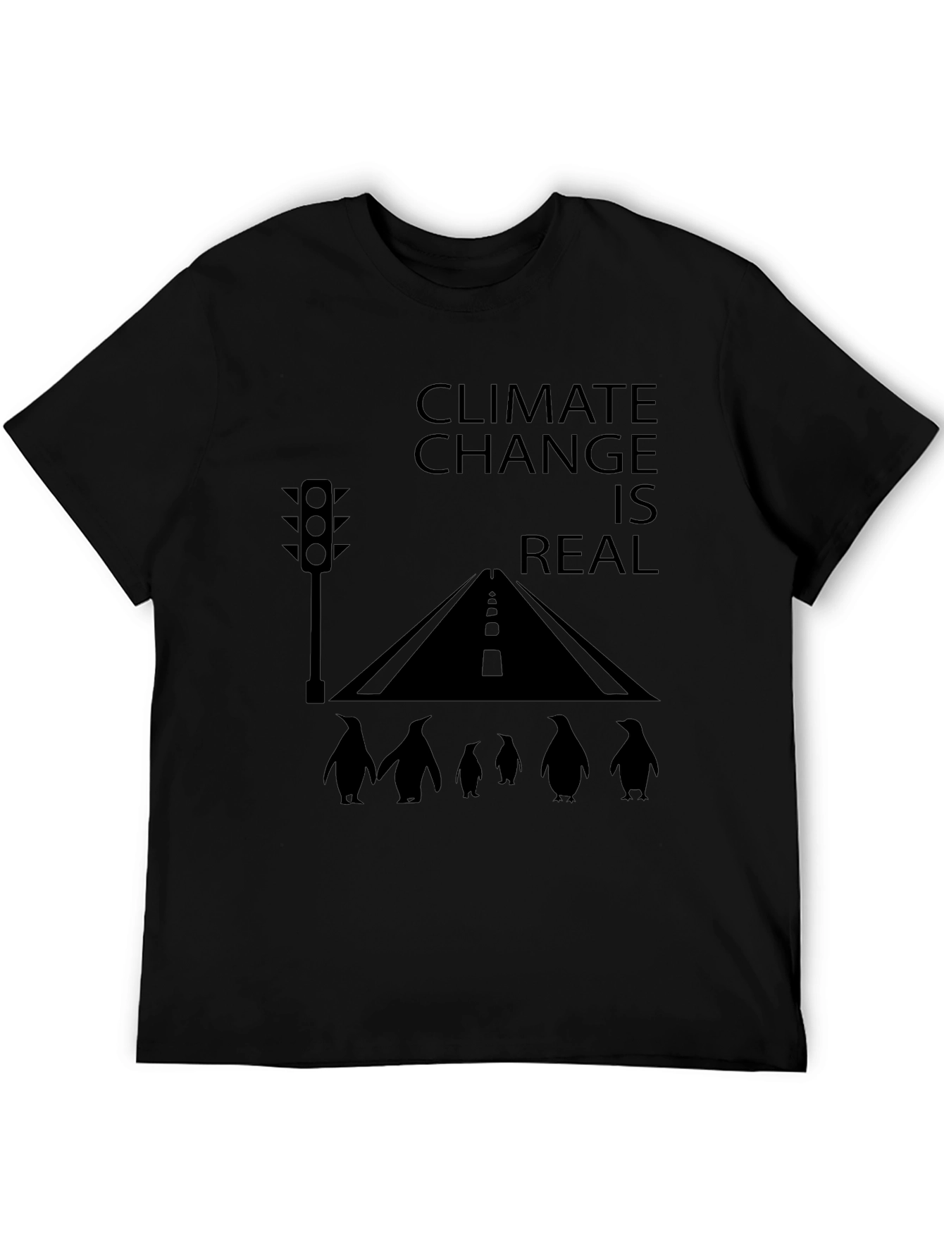 Climate Change Awareness T-Shirt - Penguin Road