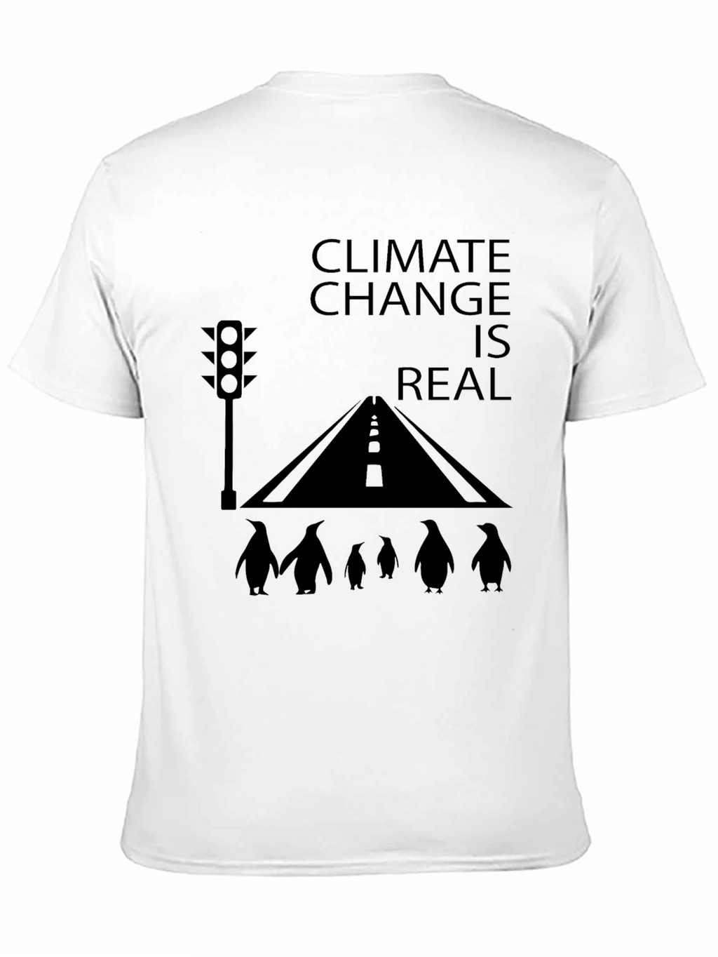 Climate Change Awareness T-Shirt - Penguin Road