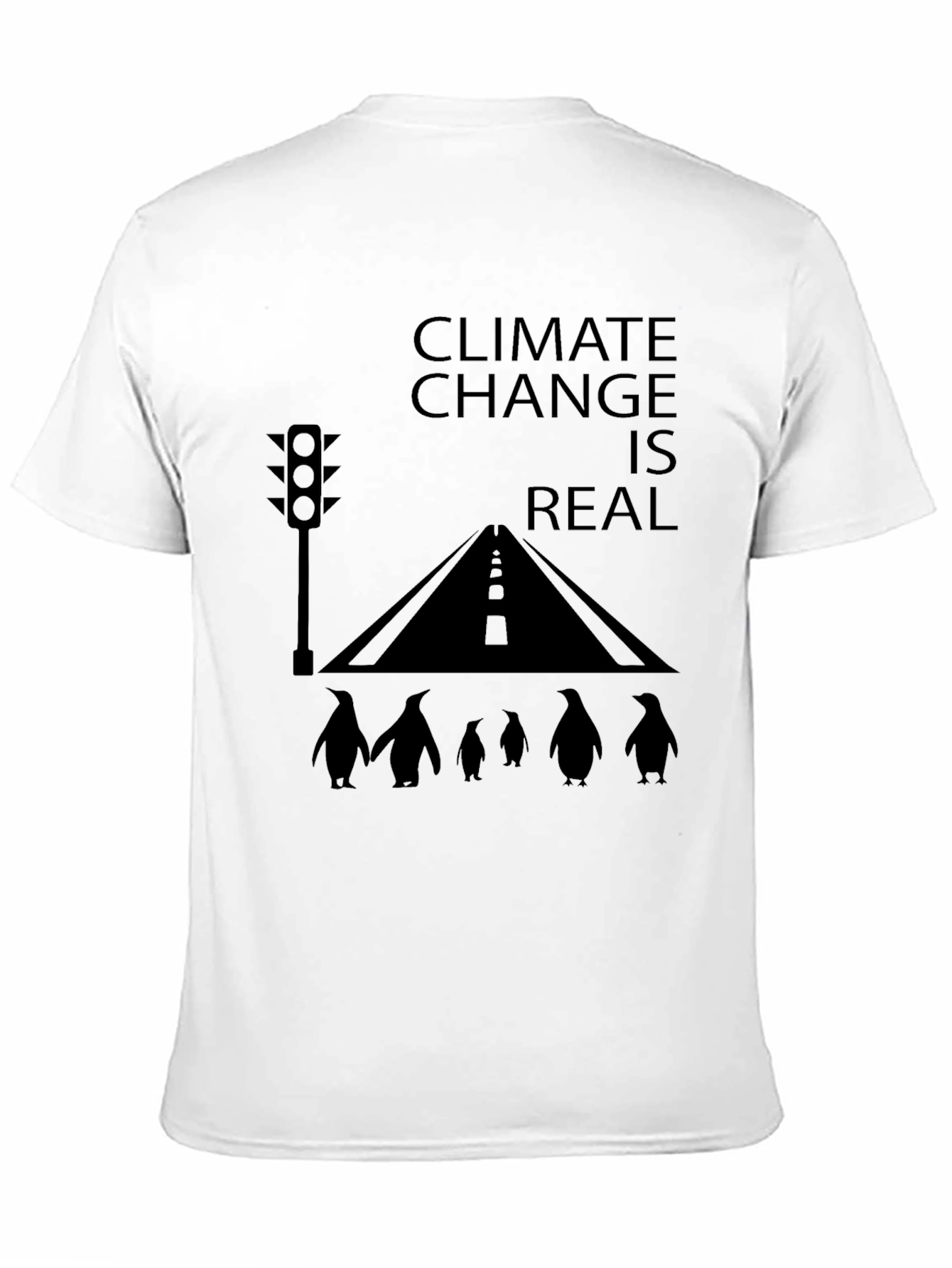 Climate Change Awareness T-Shirt - Penguin Road