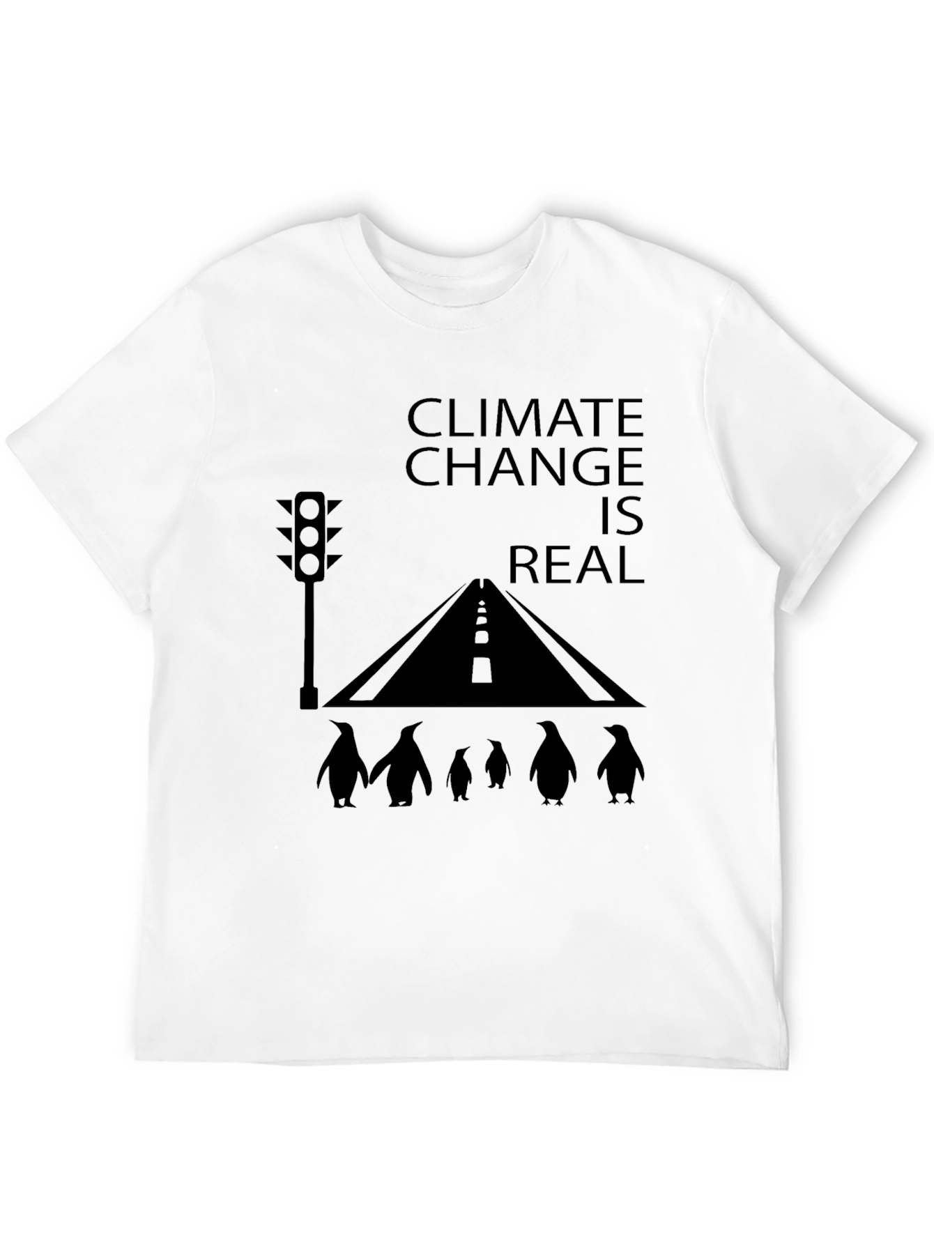 Climate Change Awareness T-Shirt - Penguin Road