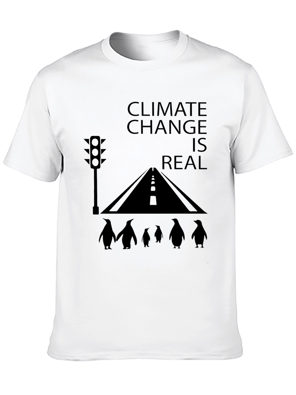 Climate Change Awareness T-Shirt - Penguin Road