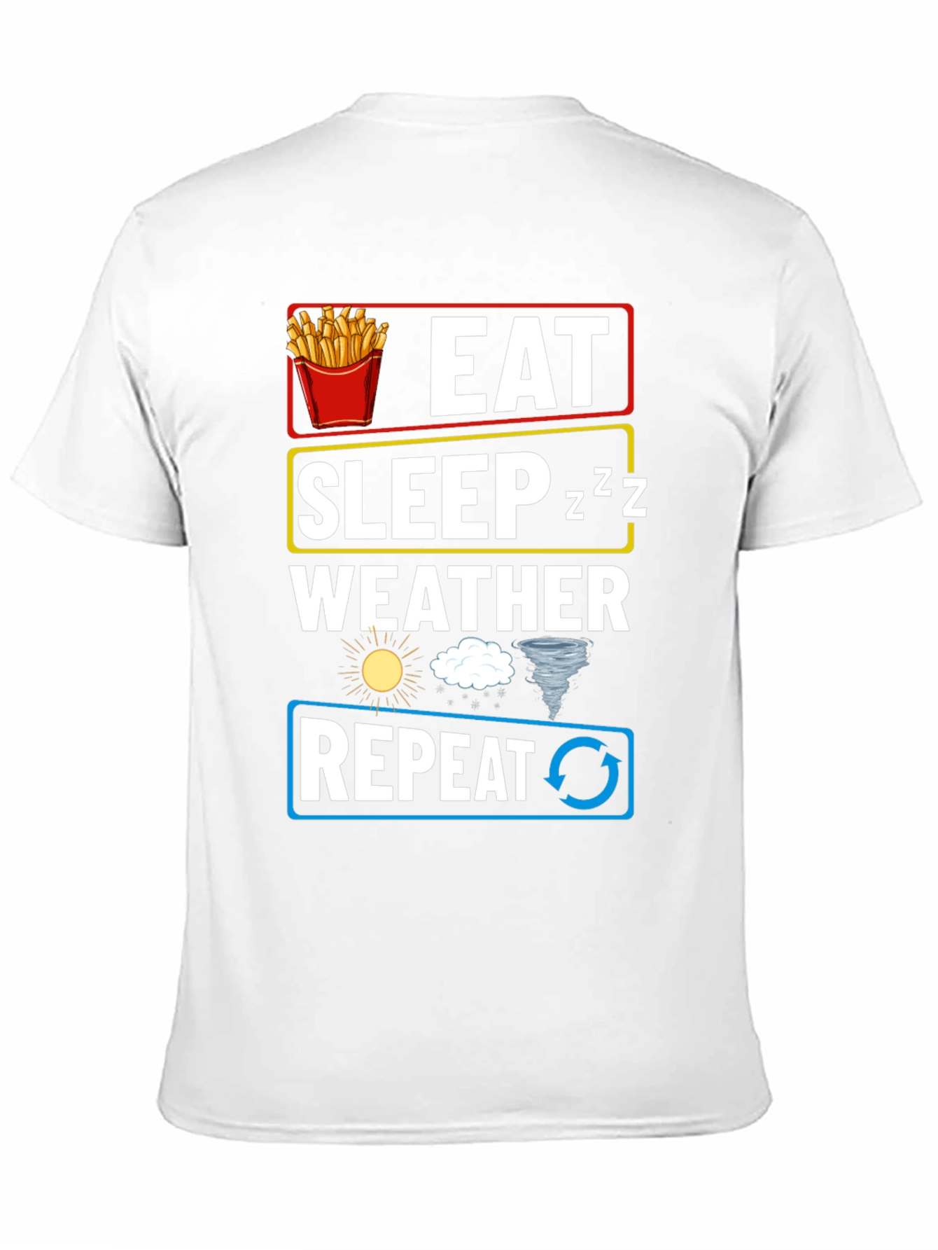 Eat Sleep Weather Repeat T-Shirt