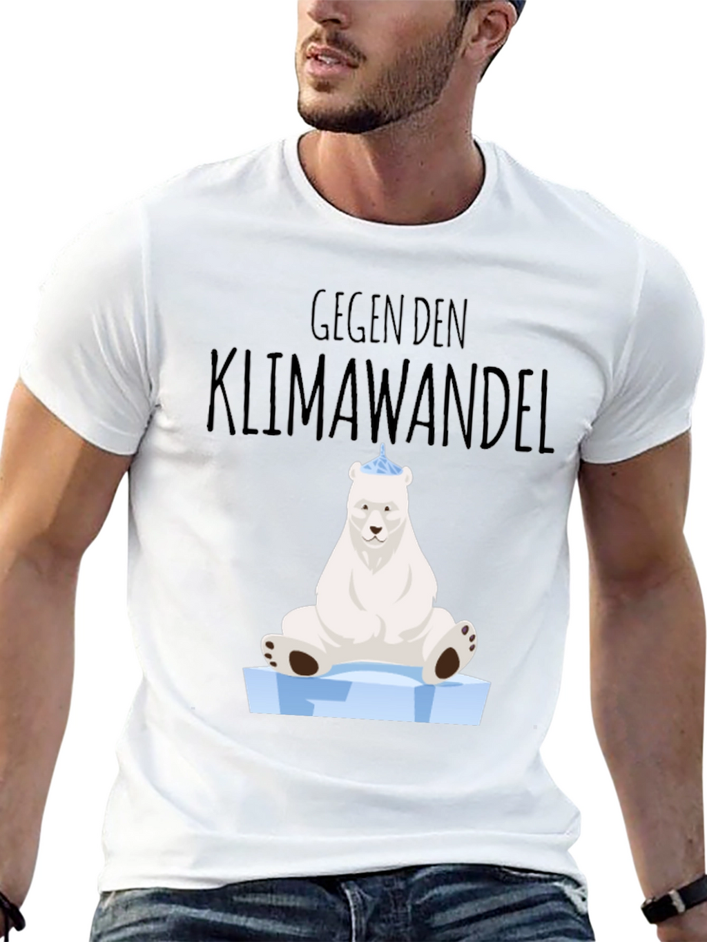 Against Climate Change Bear T-Shirt