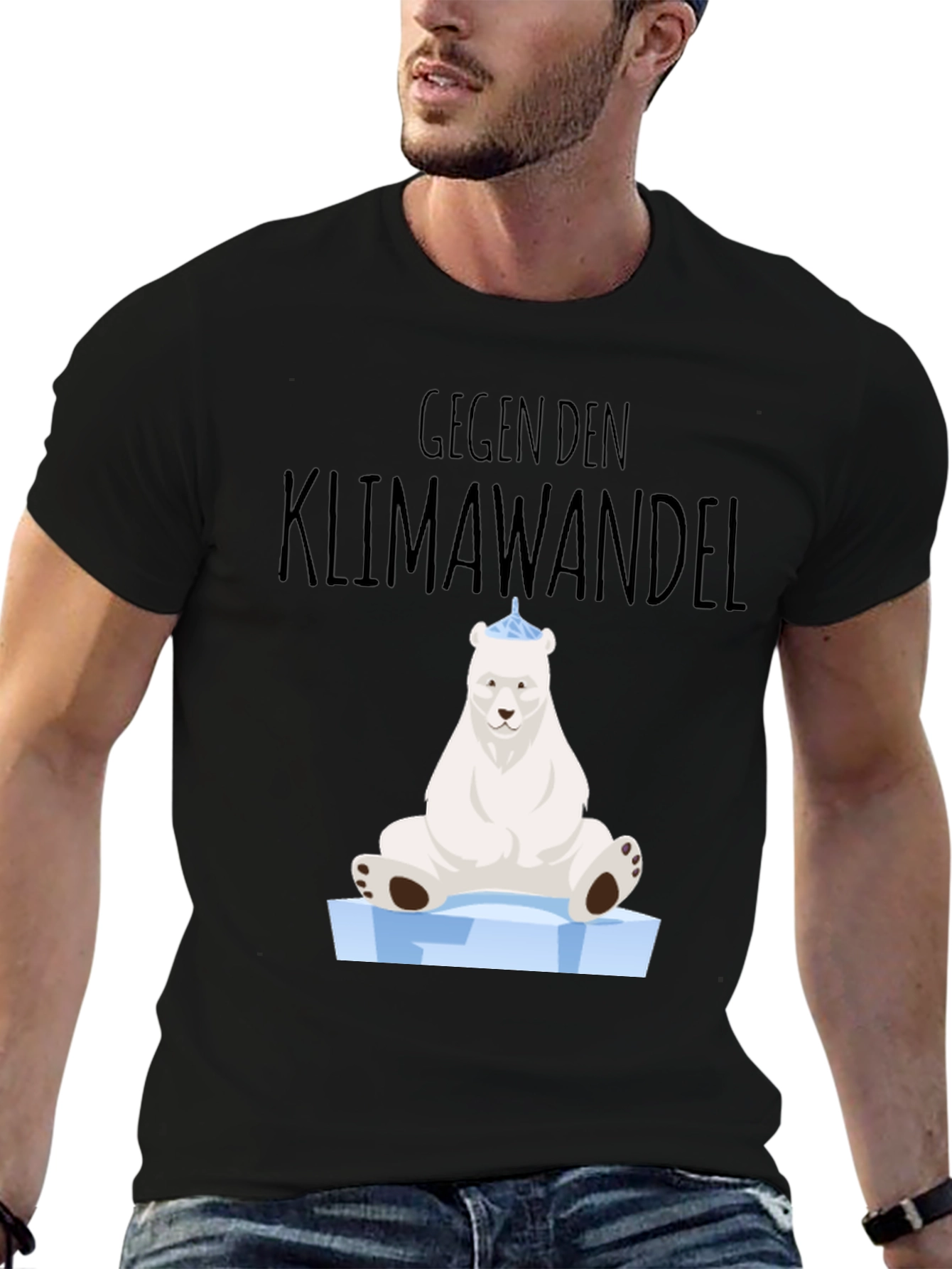 Against Climate Change Bear T-Shirt