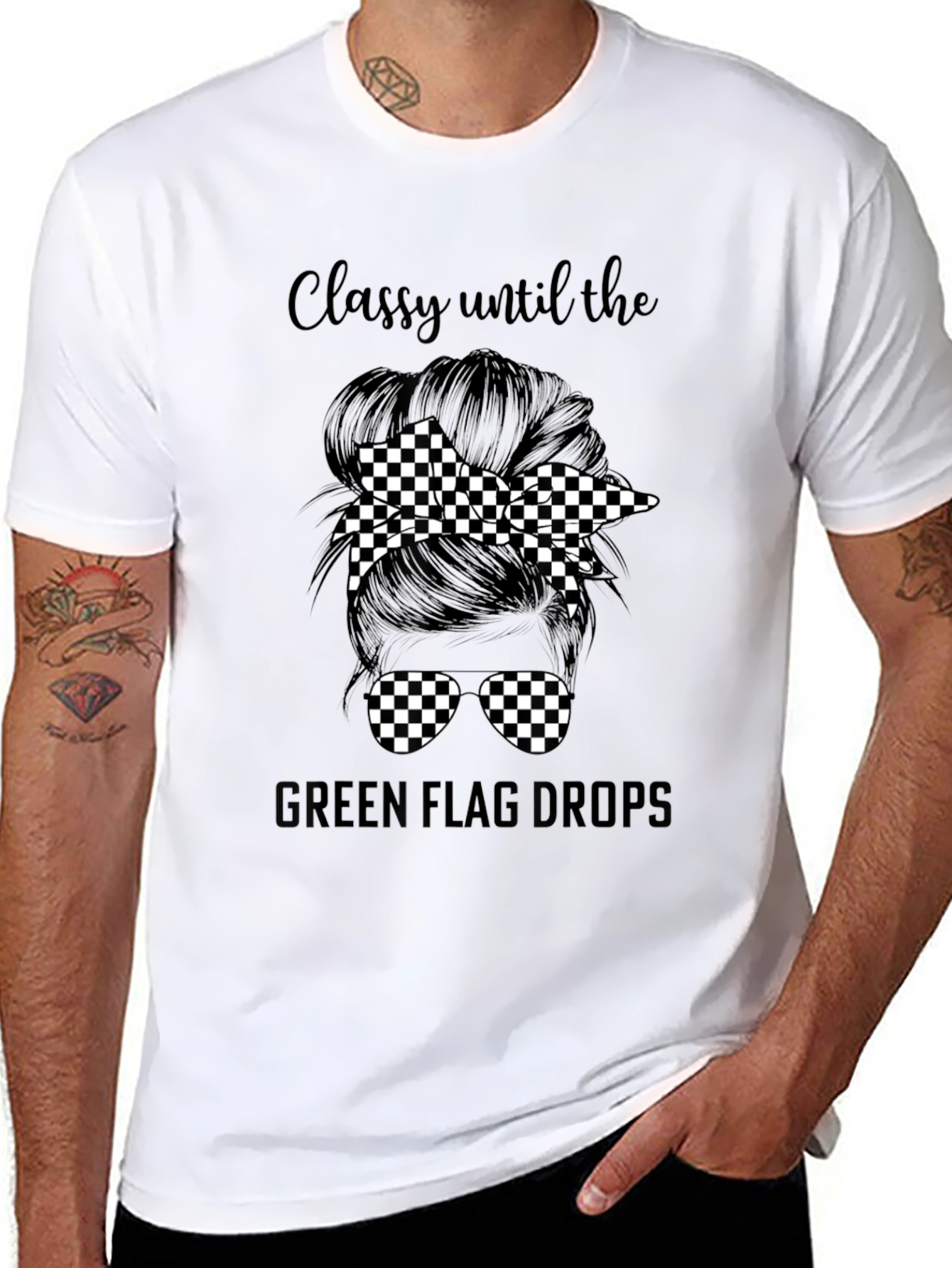 Classy Racing Fan T-Shirt