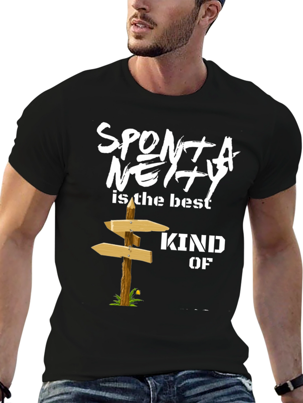 Spontaneity T-Shirt: Best Kind of Adventure Tee
