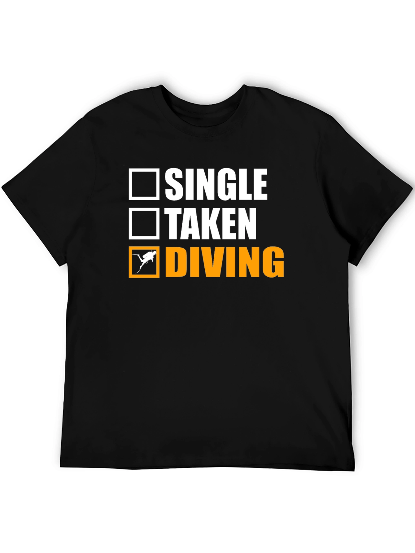 Single Taken Diving T-Shirt Diver Gift