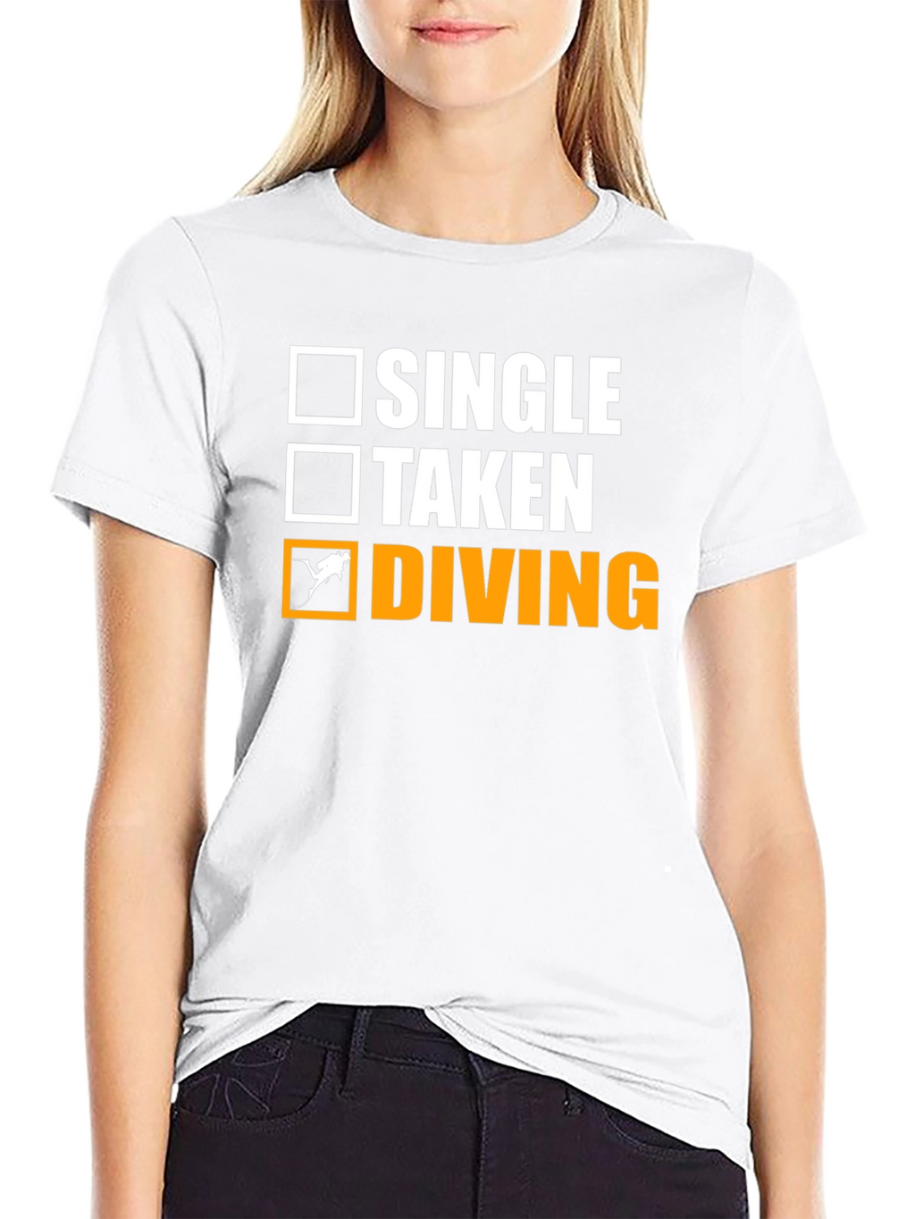 Single Taken Diving T-Shirt Diver Gift