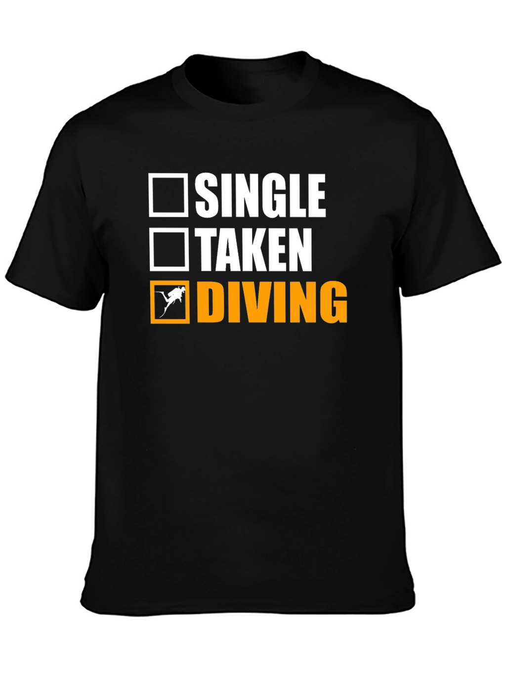 Single Taken Diving T-Shirt Diver Gift