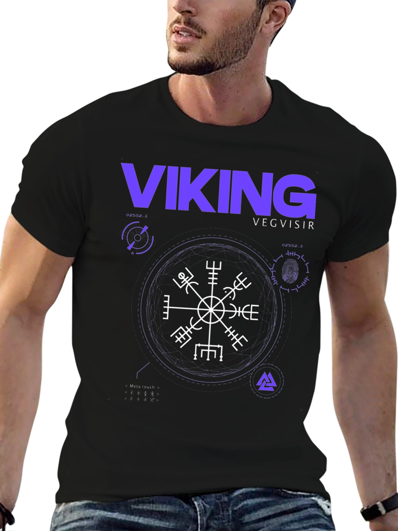 Viking Vegvisir Graphic T-Shirt