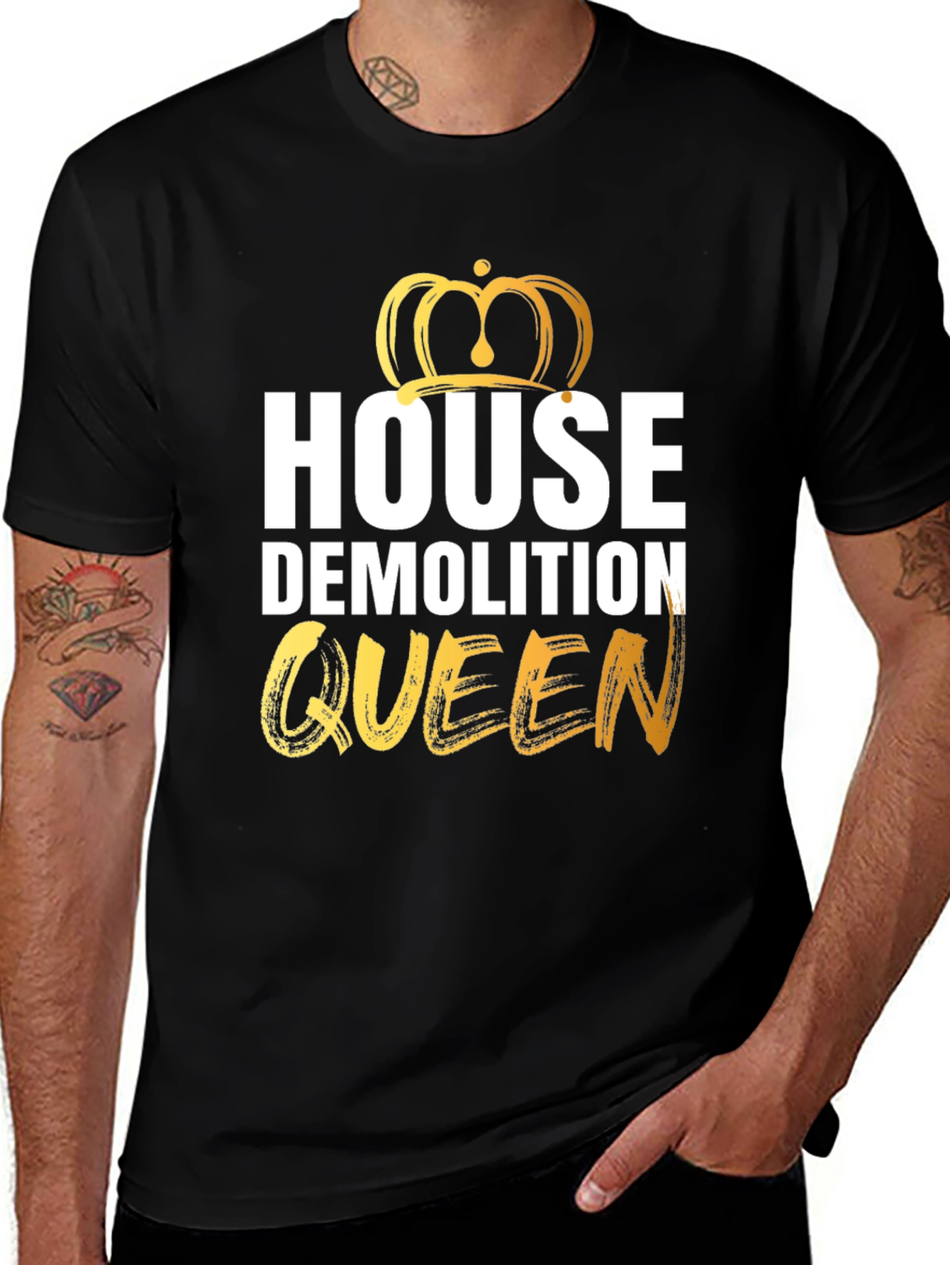 House Demolition Queen Graphic Tee
