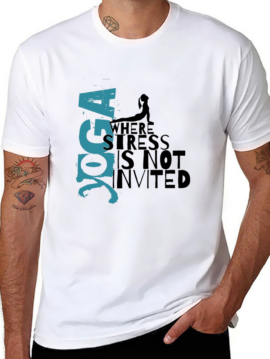 Yoga Stress Free T-Shirt